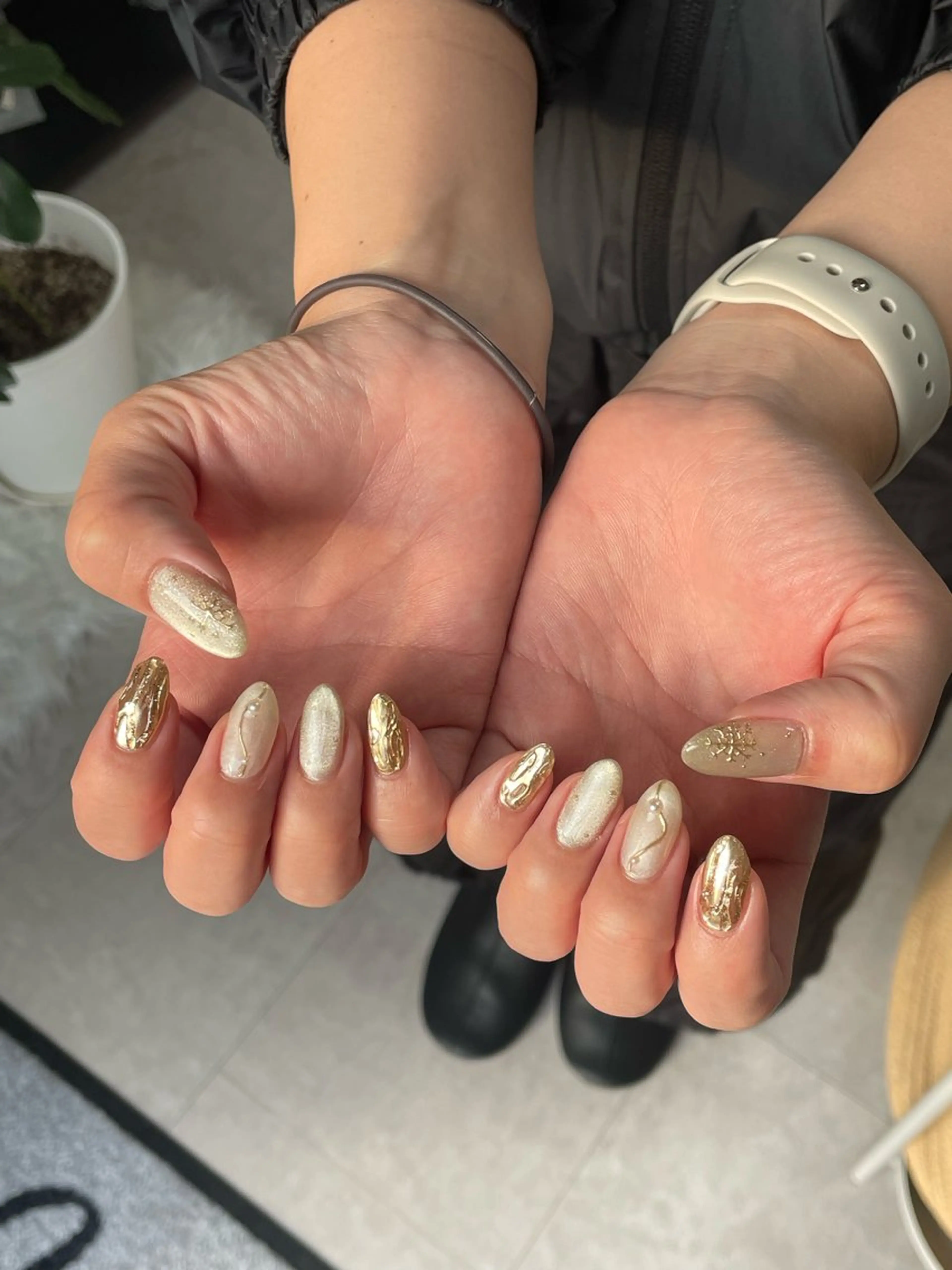 ネイル 冬ネイル クリスマス RISA joie nailのネイルデザイン