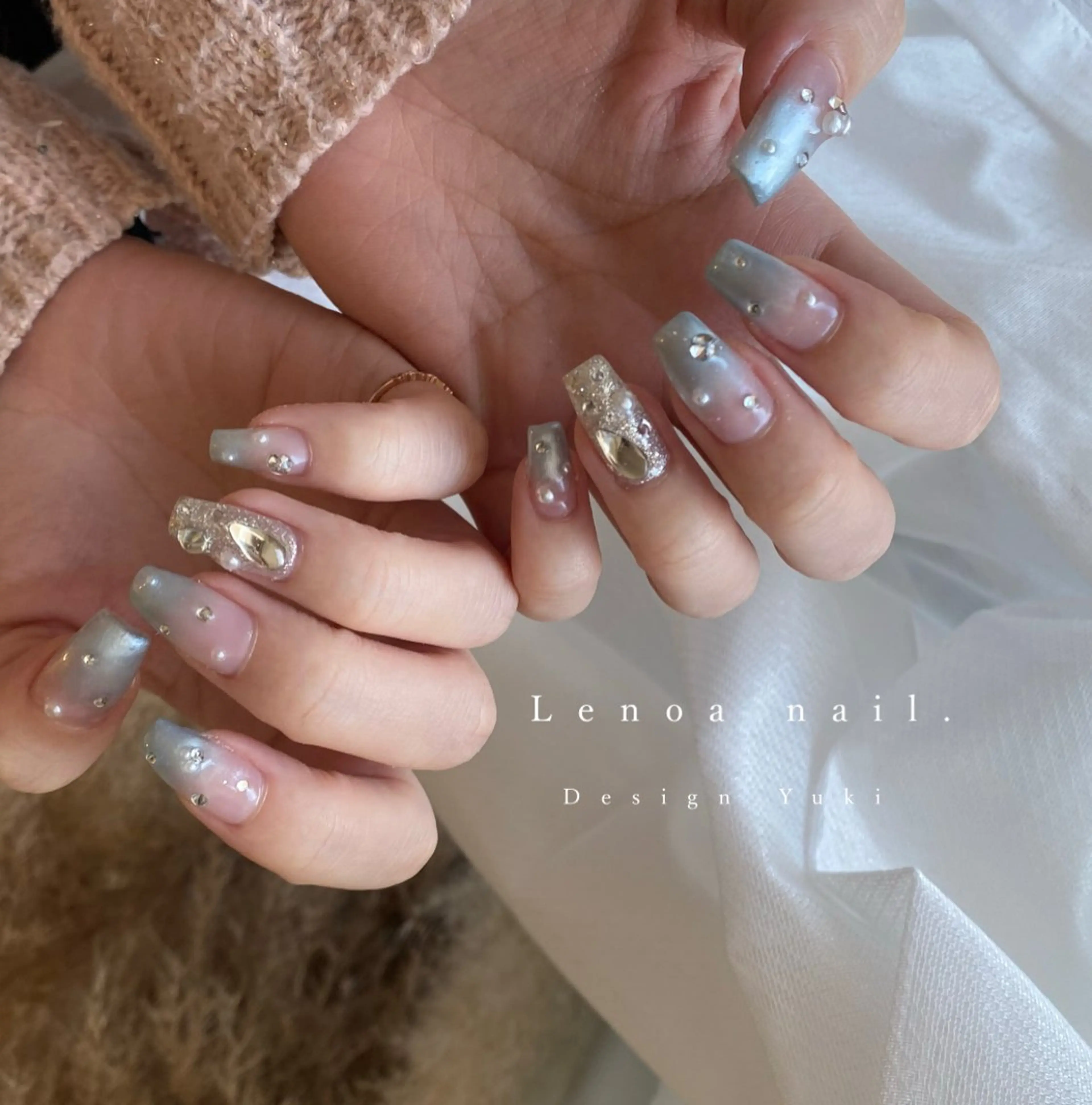 ネイル ハンドネイル Lenoa Yukiのネイルデザイン