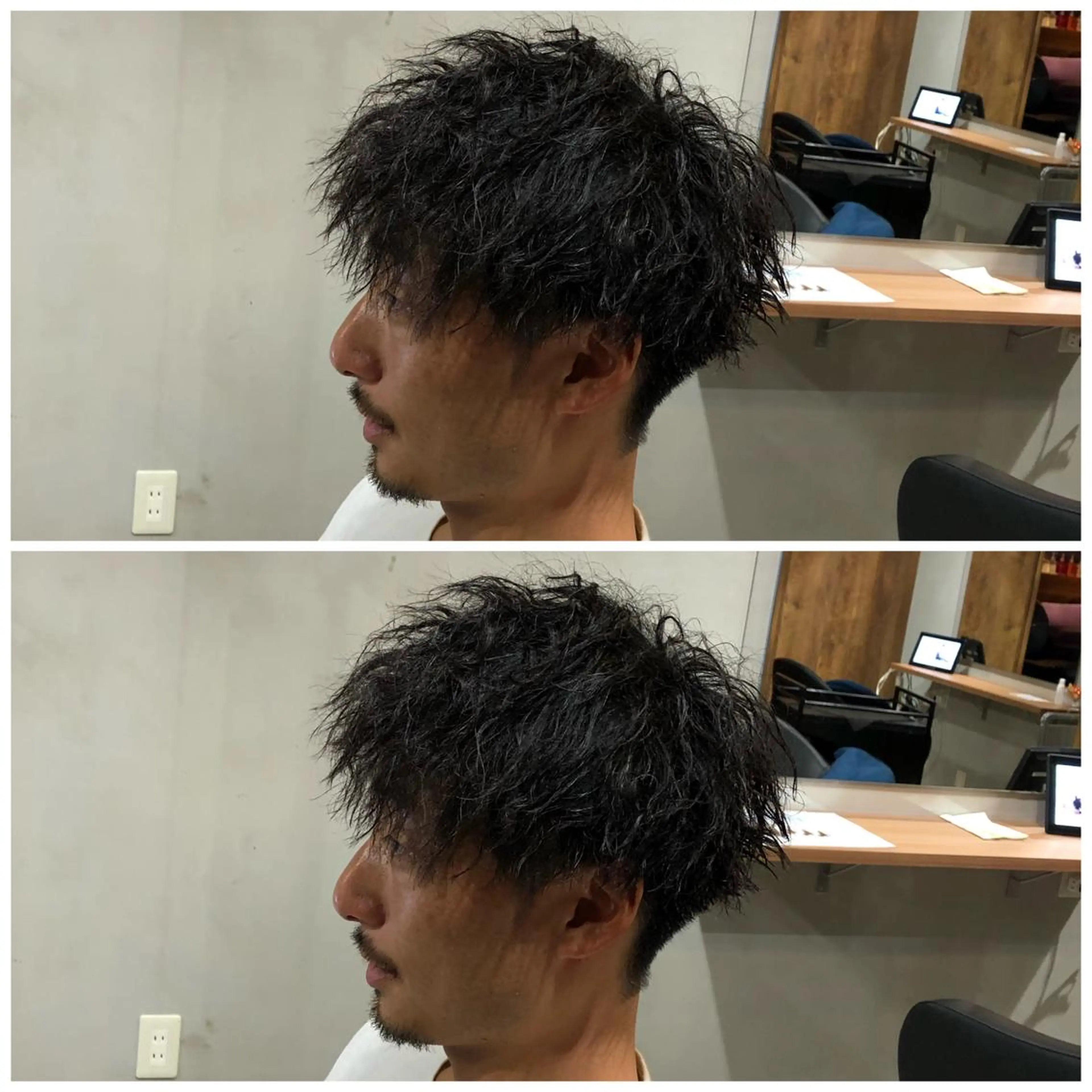 ミディアム カット パーマ grapevines所属・榎本 圭のヘアスタイル