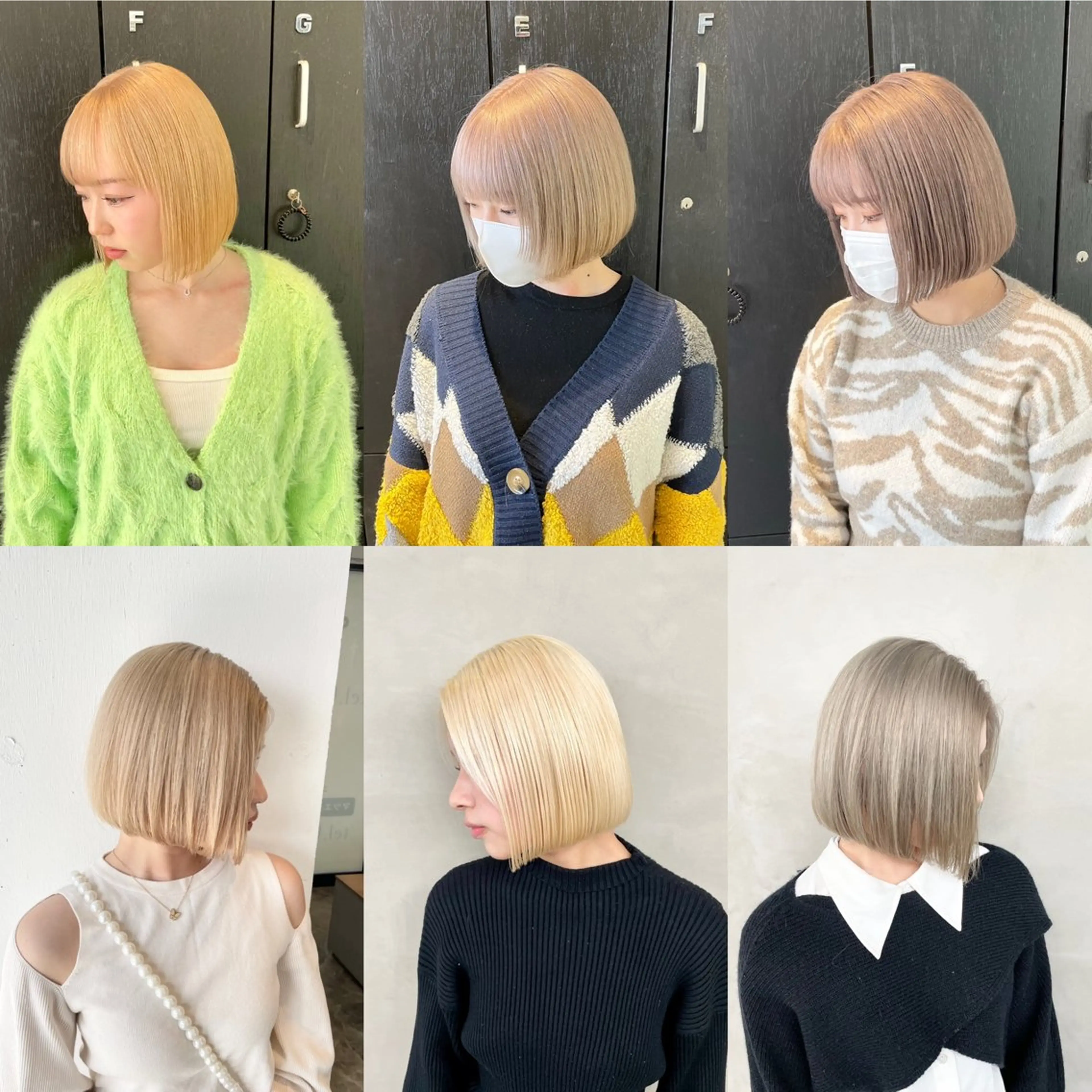 ショート カラー 水戸/ブリーチカラー ♠️♠️會澤遼真のヘアスタイル