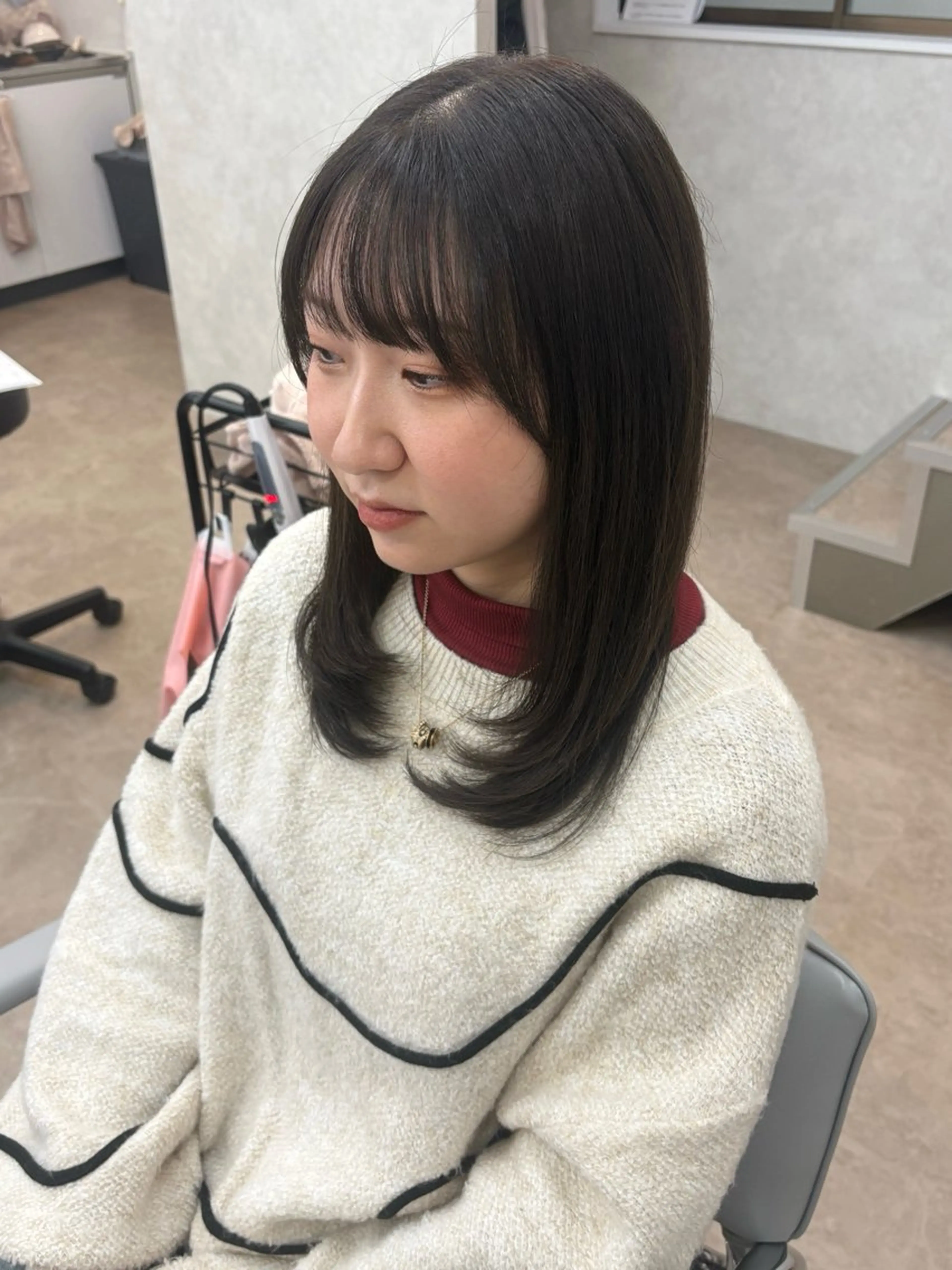 ロング カラー 🧸韓国ヘア/ KURUMI🤍のヘアスタイル