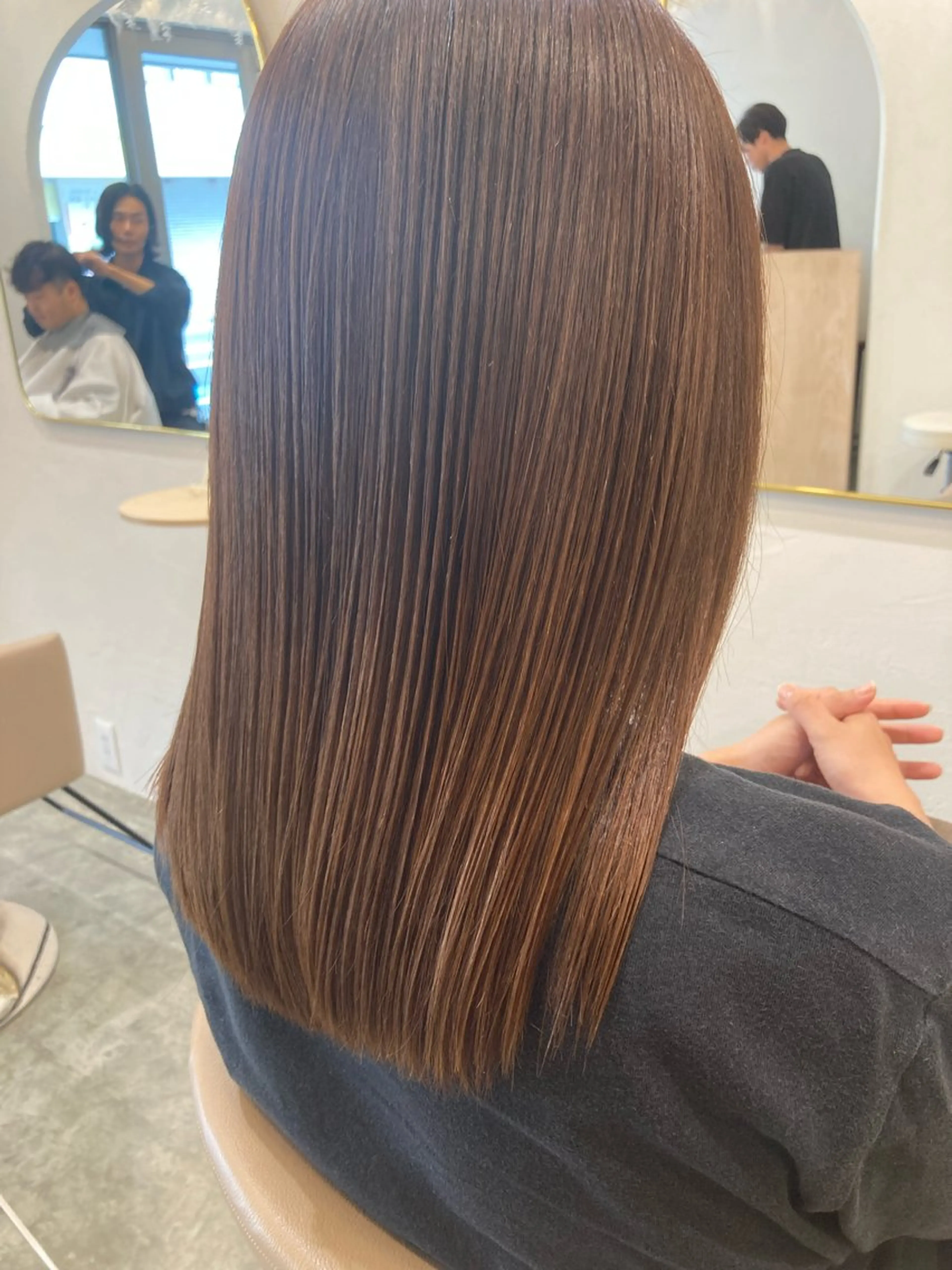 ロング 伊藤 琢のヘアスタイル