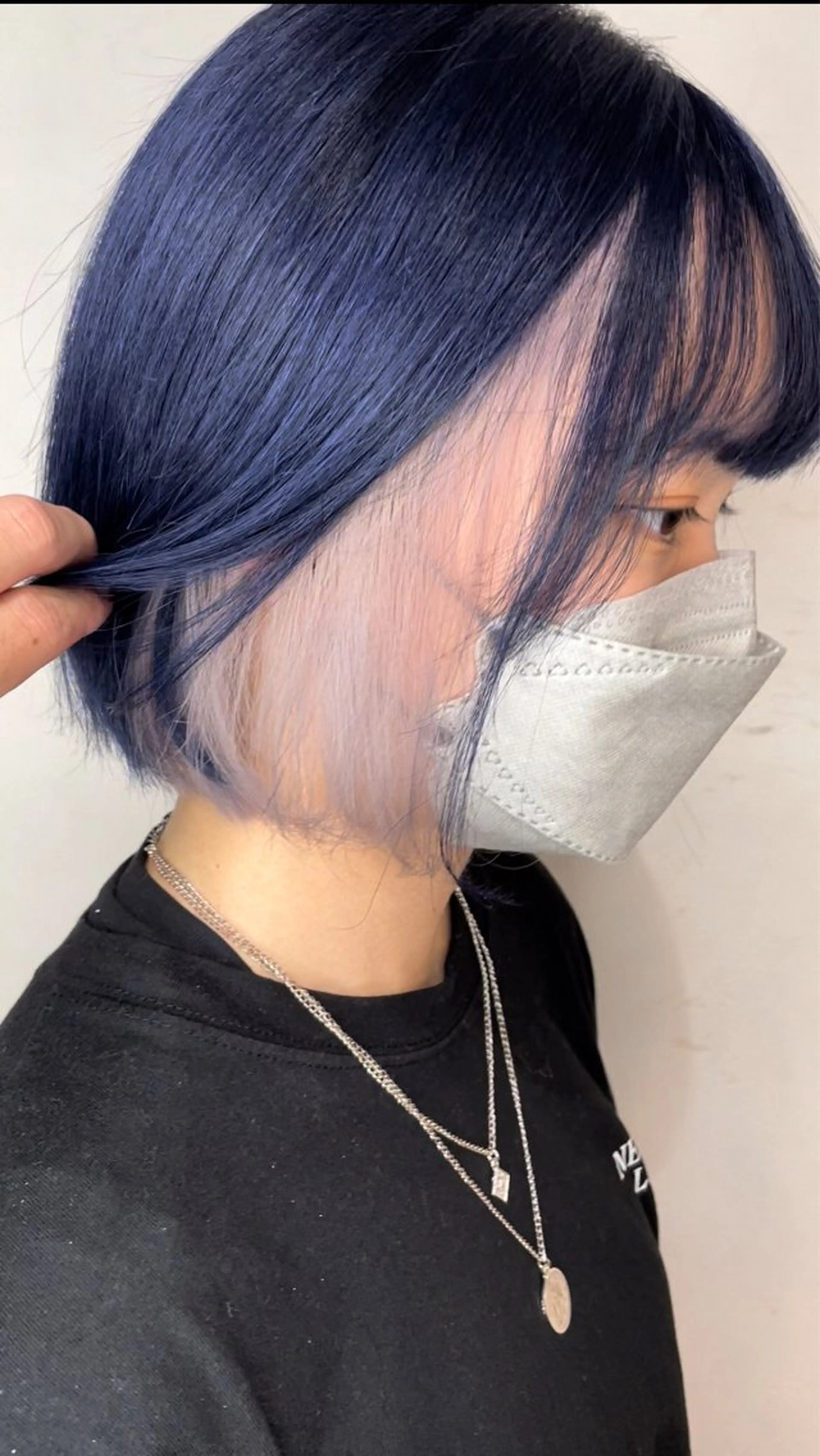 ミディアム カラー ヘアカラー トリートメント Cecil hair なんば店のヘアスタイル