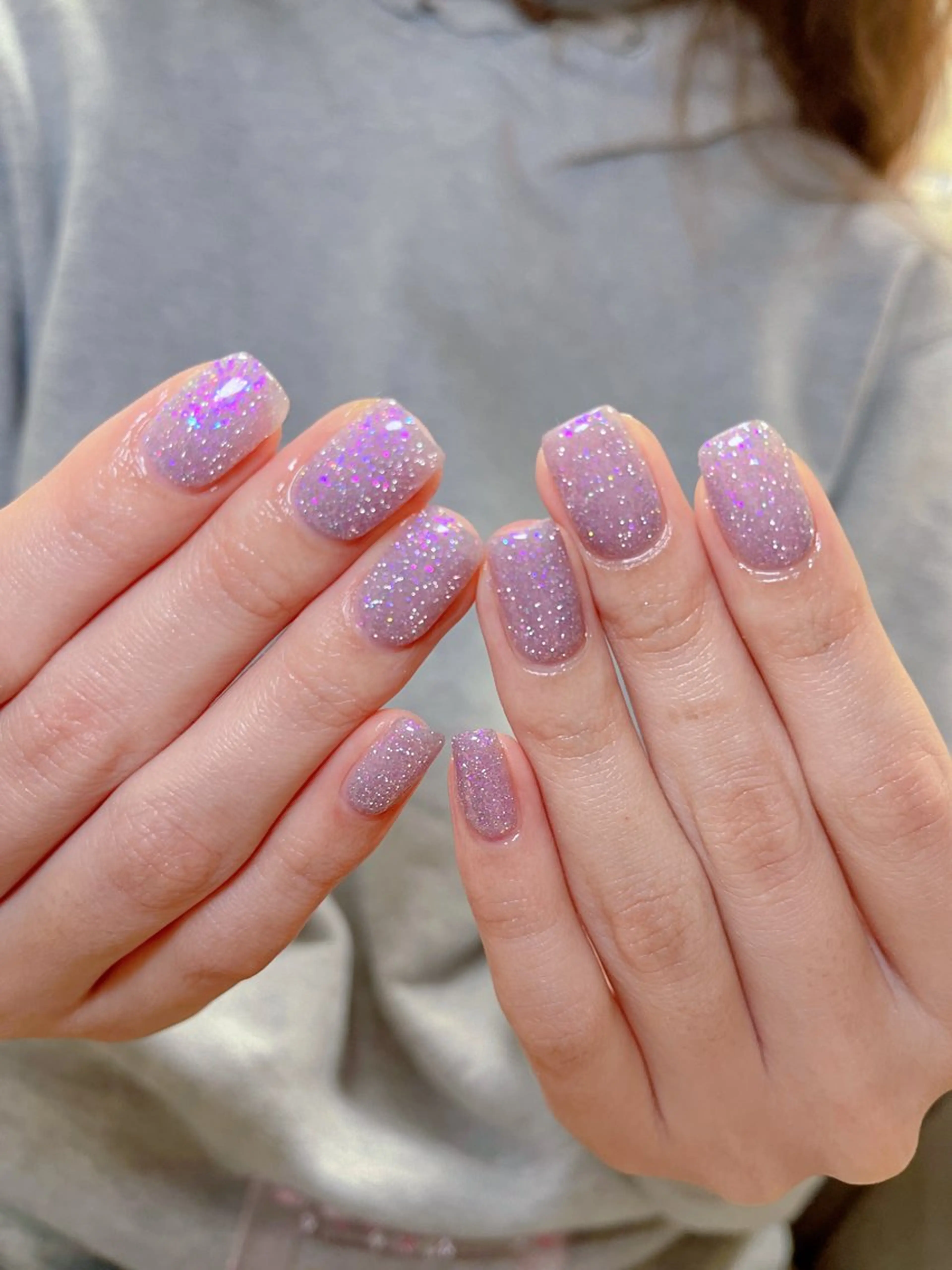 ミディアム めぐみのネイルサロン スタッフ練習のネイルデザイン