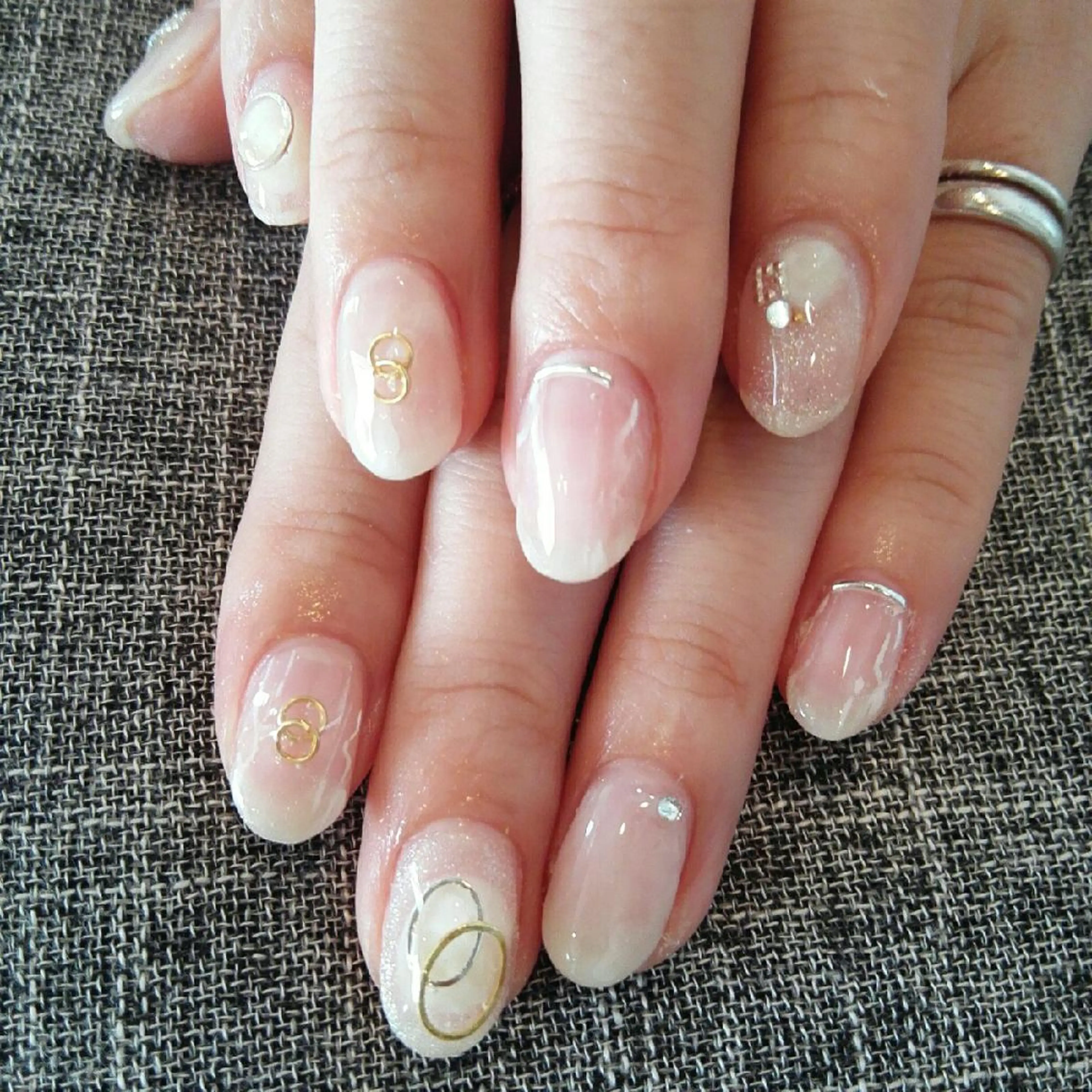 ネイル クリアネイル ニュアンスネイル private salon mieのネイルデザイン