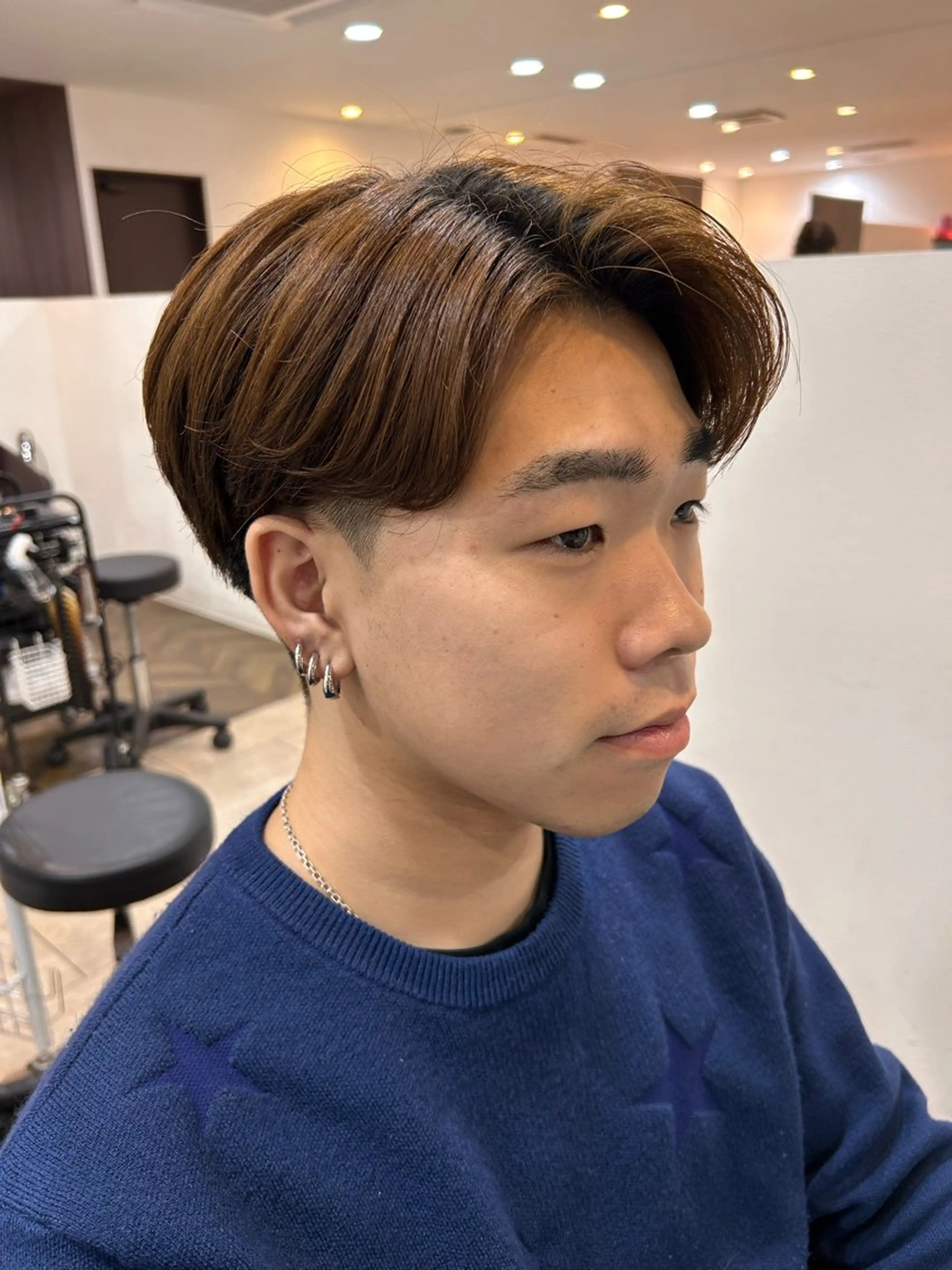 ショート メンズ マッシュ マッシュヘア ボブ/ショート/小倉 ✂中尾吏穏のヘアスタイル