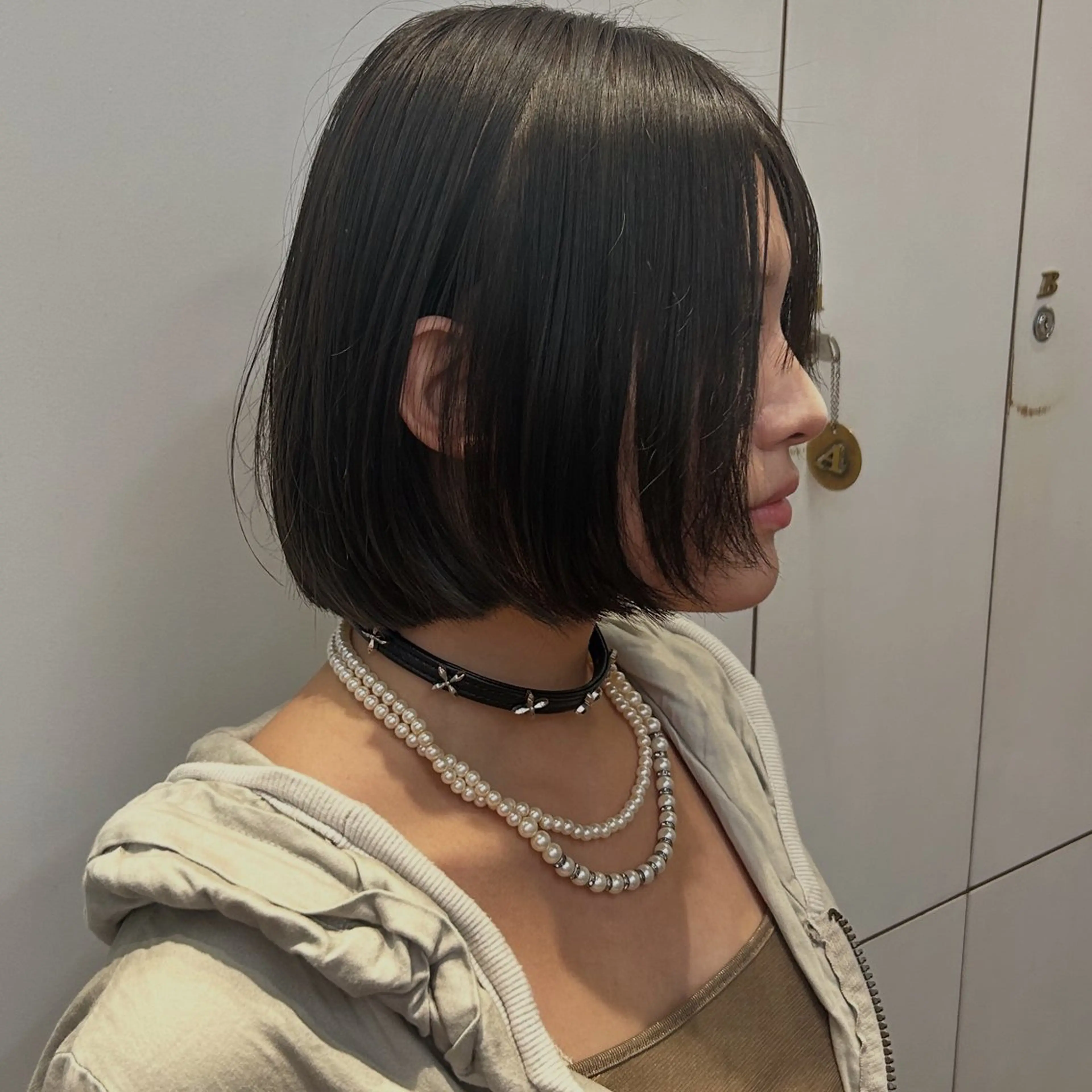 ショート カラー モリ ユキナオのヘアスタイル