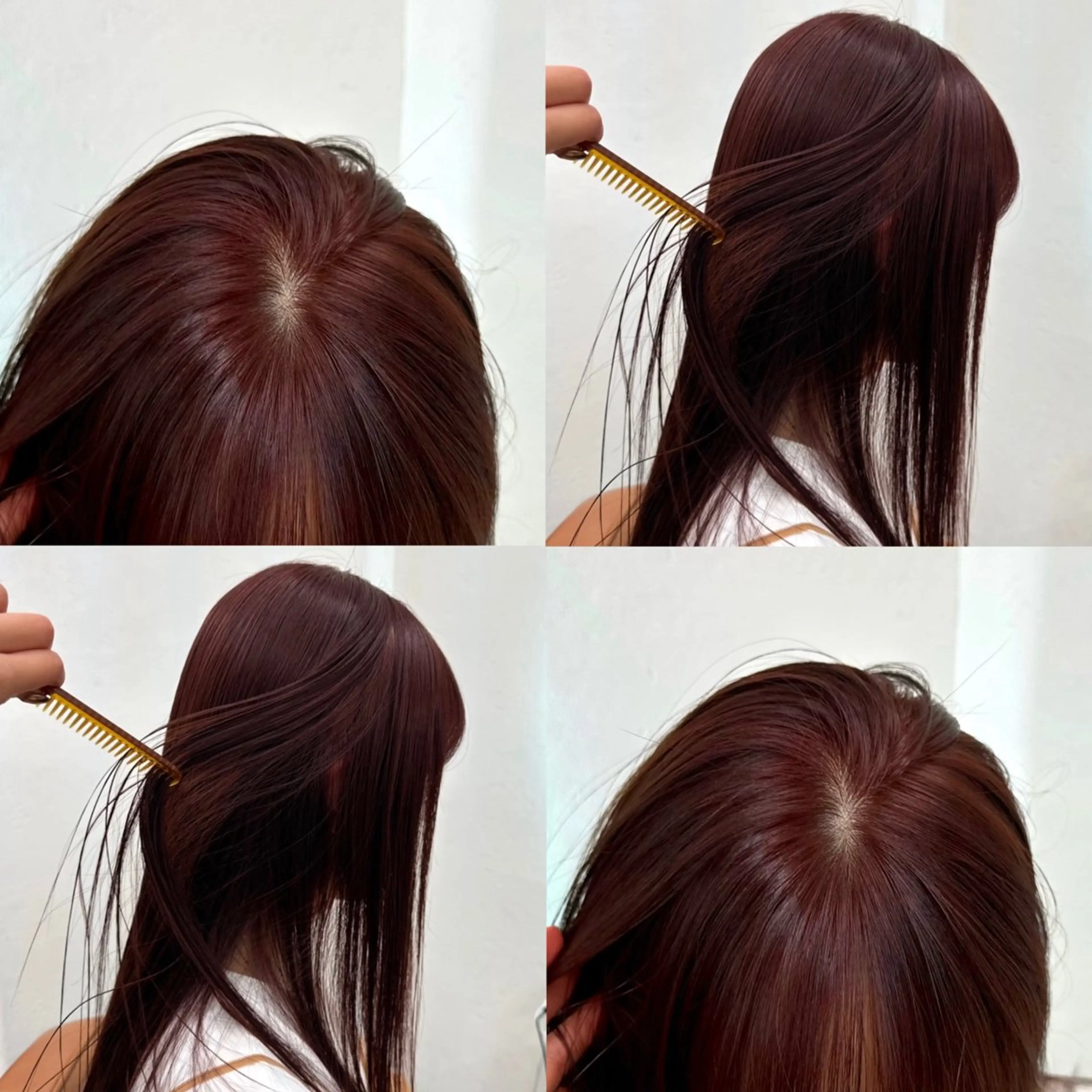 カラー ブリーチ ブリーチなしカラー ayaka/暖色 /ニュアンスボブのヘアスタイル