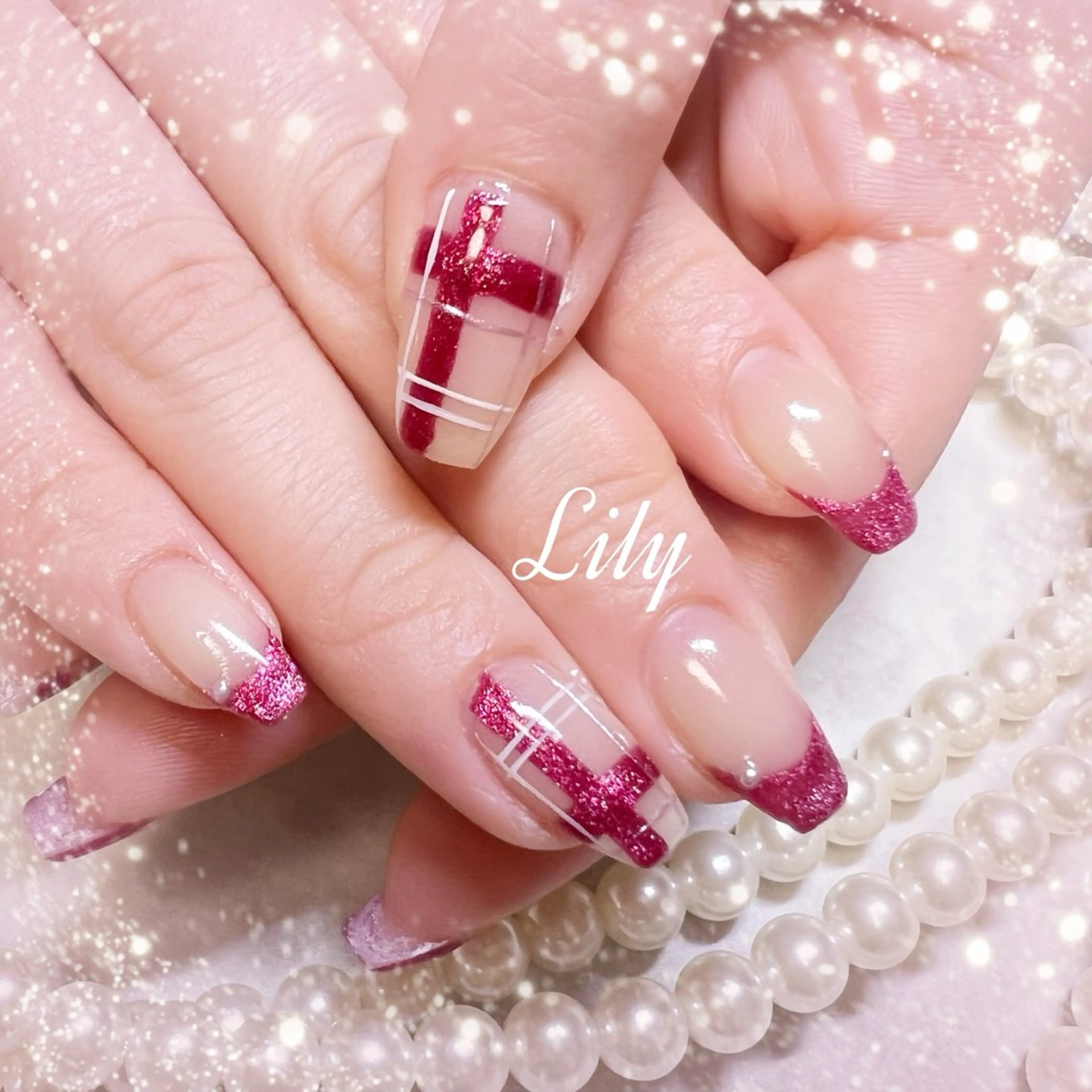 ネイル ハンドネイル Lily*nail 🌻Mii🌻のネイルデザイン