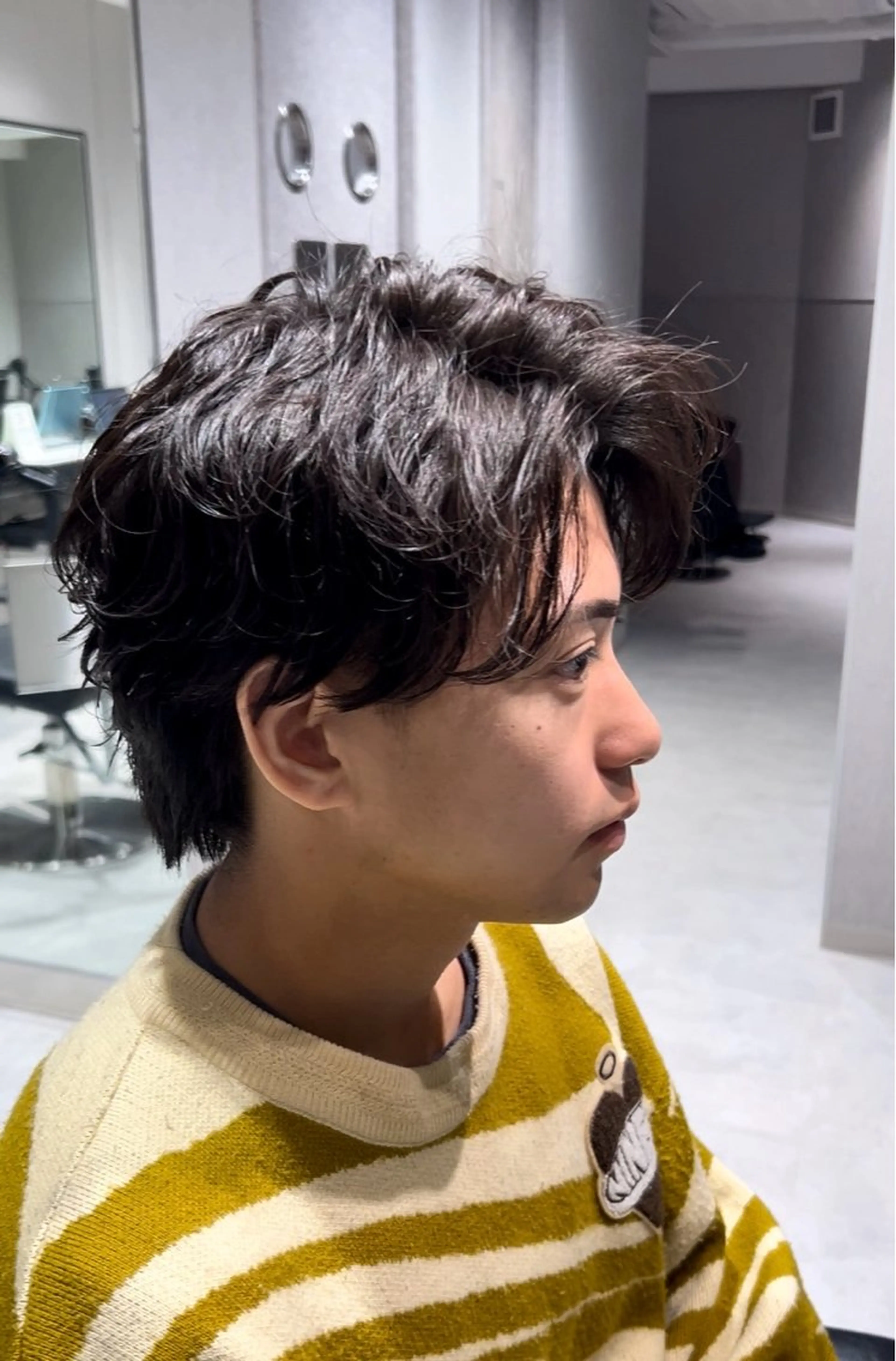 パーマ メンズ メンズパーマ 👑駅近メンズサロン パーマ特化北千住👑のヘアスタイル