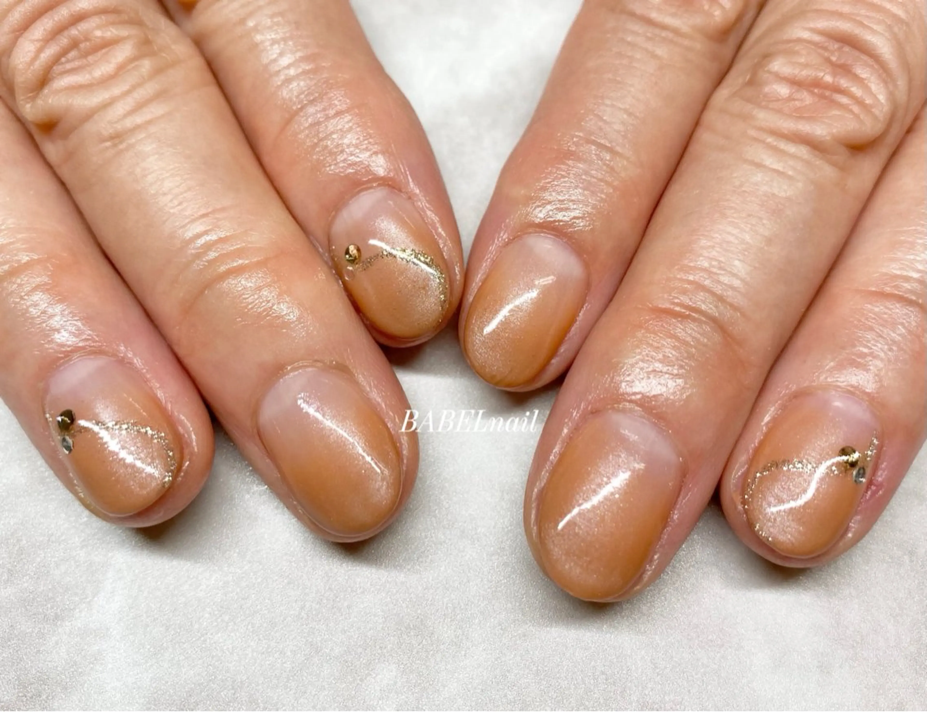 ネイル ハンドネイル 江戸川橋✨BABEL 【バベル】大人可愛いのネイルデザイン