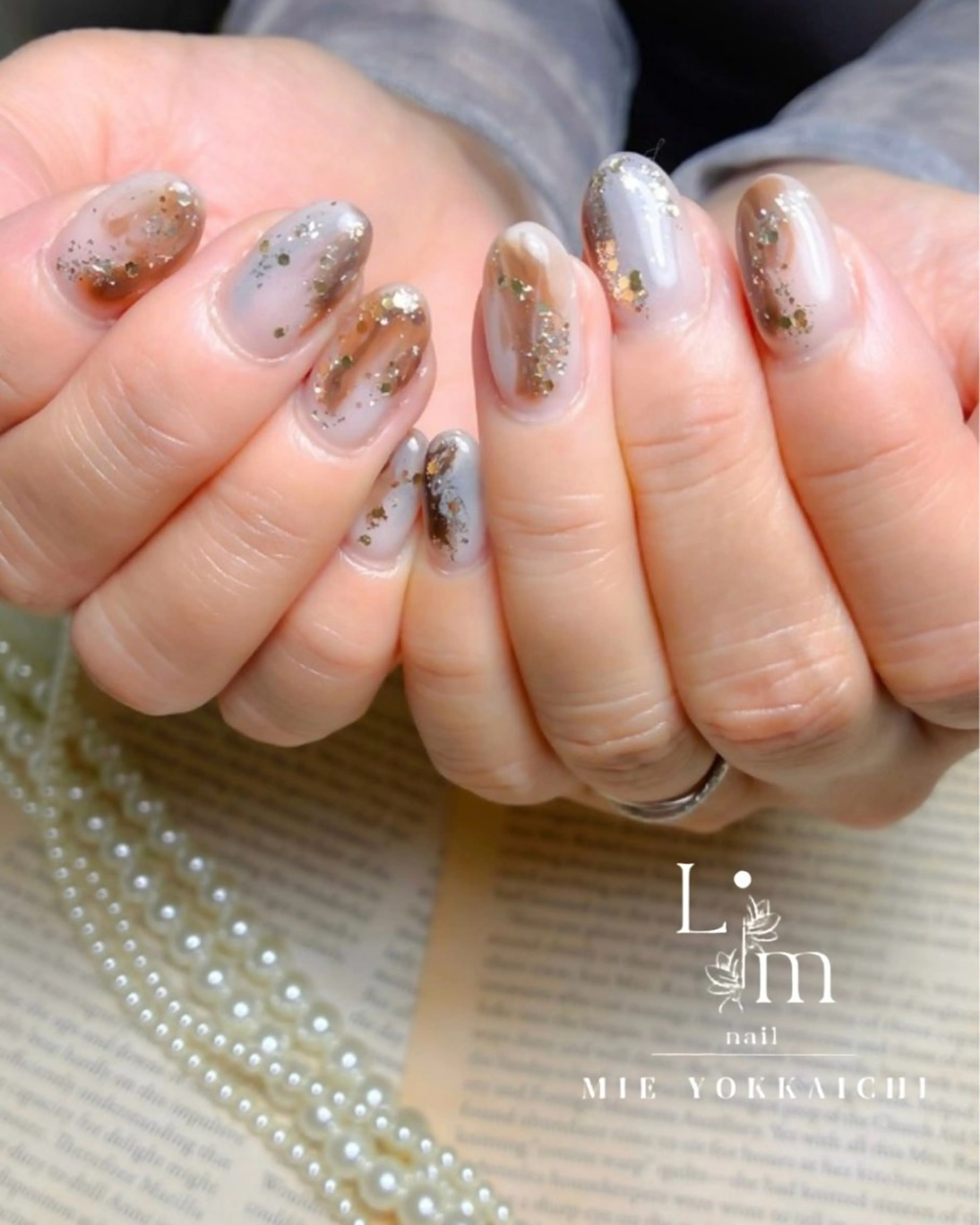 ネイル アートネイル 持ち込み Li.m nail リム ネイルのネイルデザイン