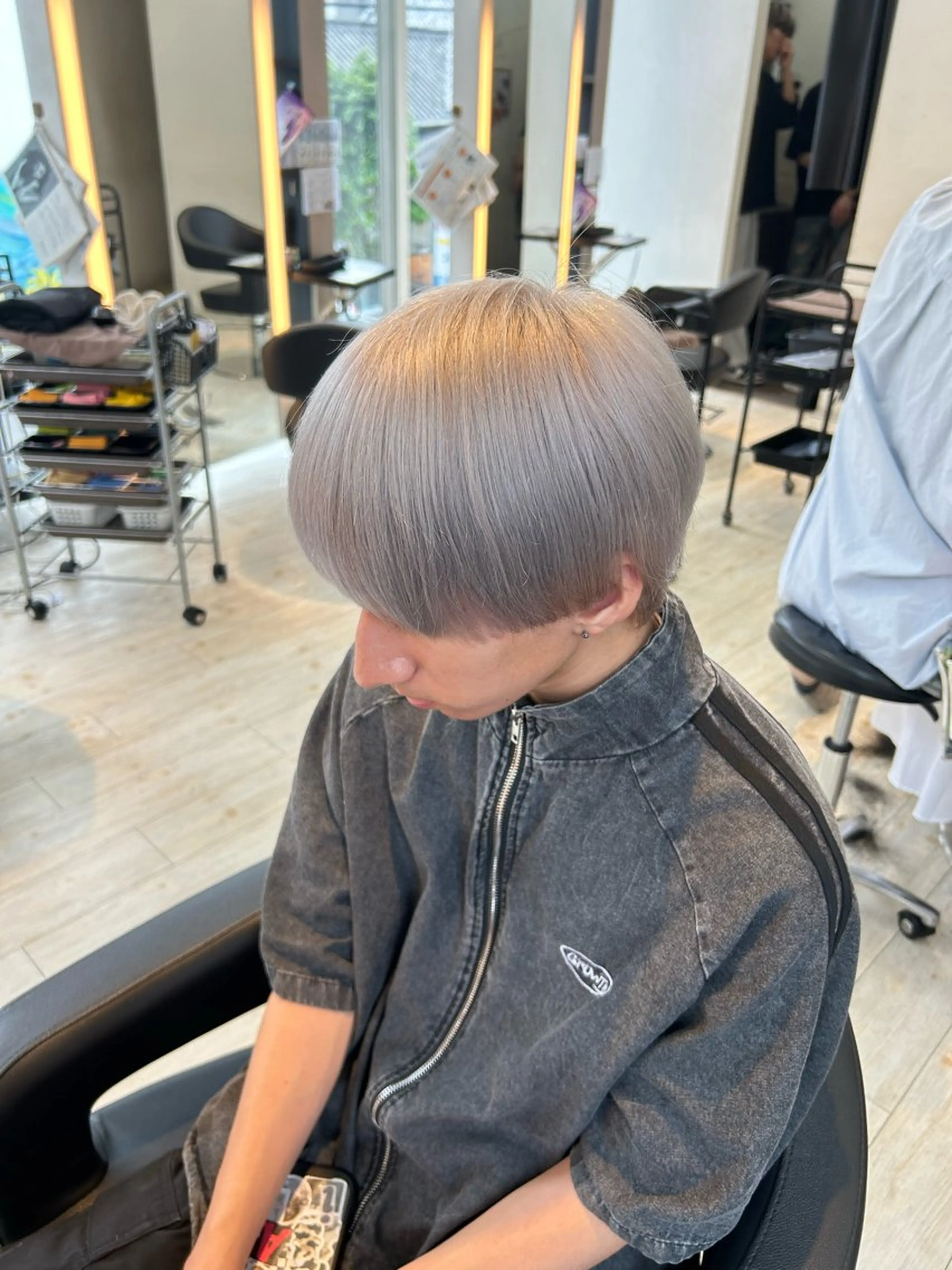 カラー メンズ ヘアカラー Yamato/ 韓国ヘア/栄のヘアスタイル