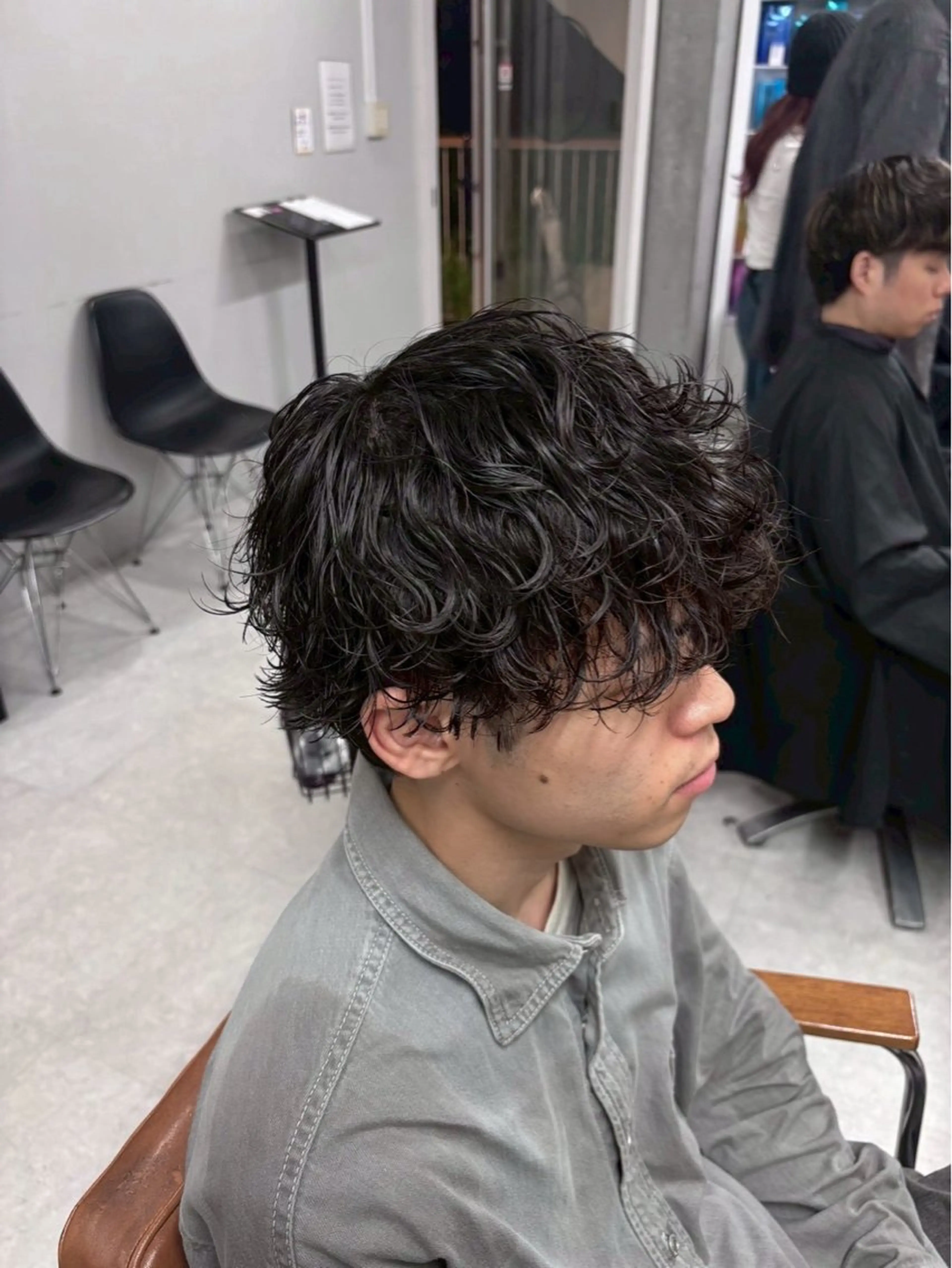 パーマ メンズ 🌼カットカラーモデ ル募集中hana🌼のヘアスタイル