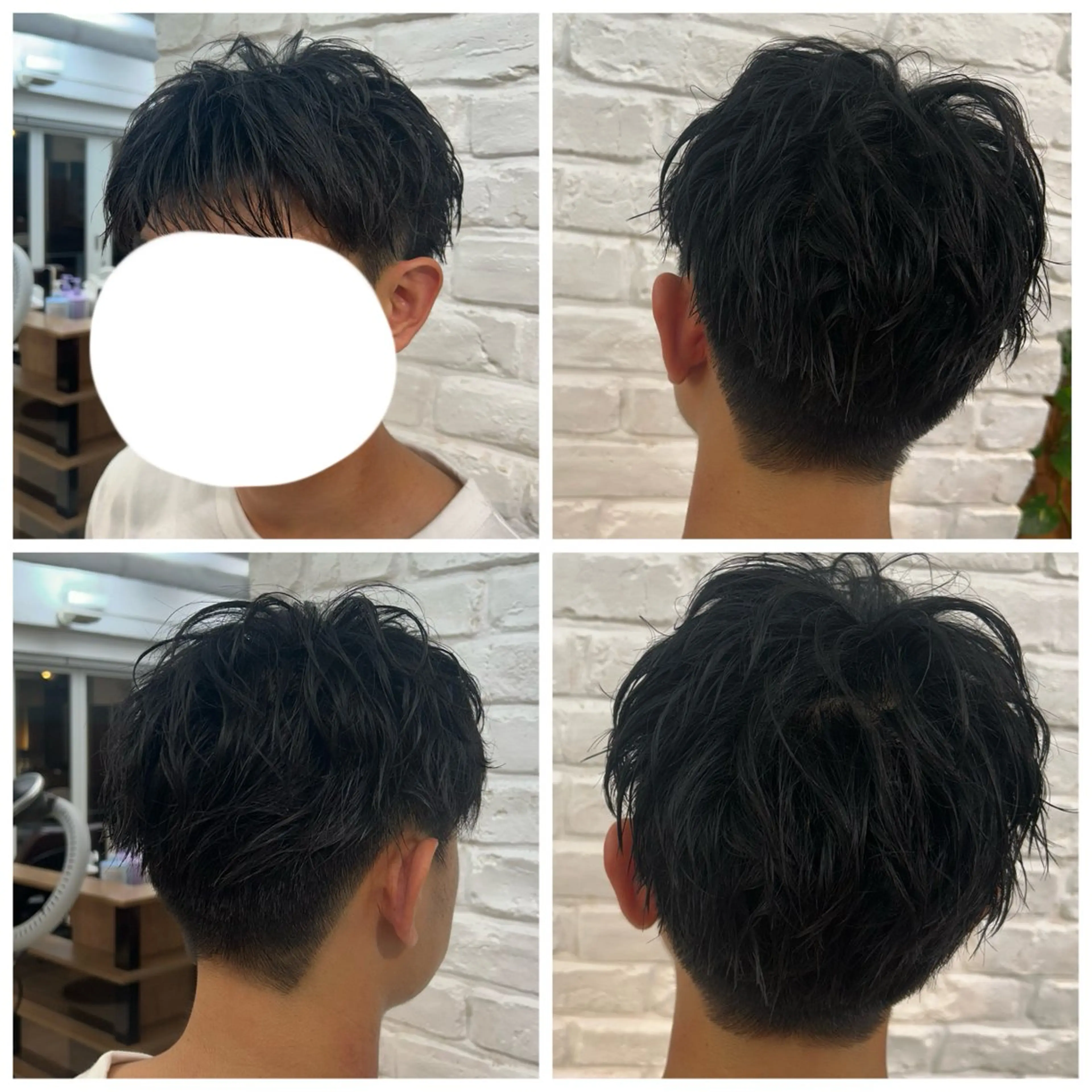 パーマ メンズ 小松 美璃のヘアスタイル