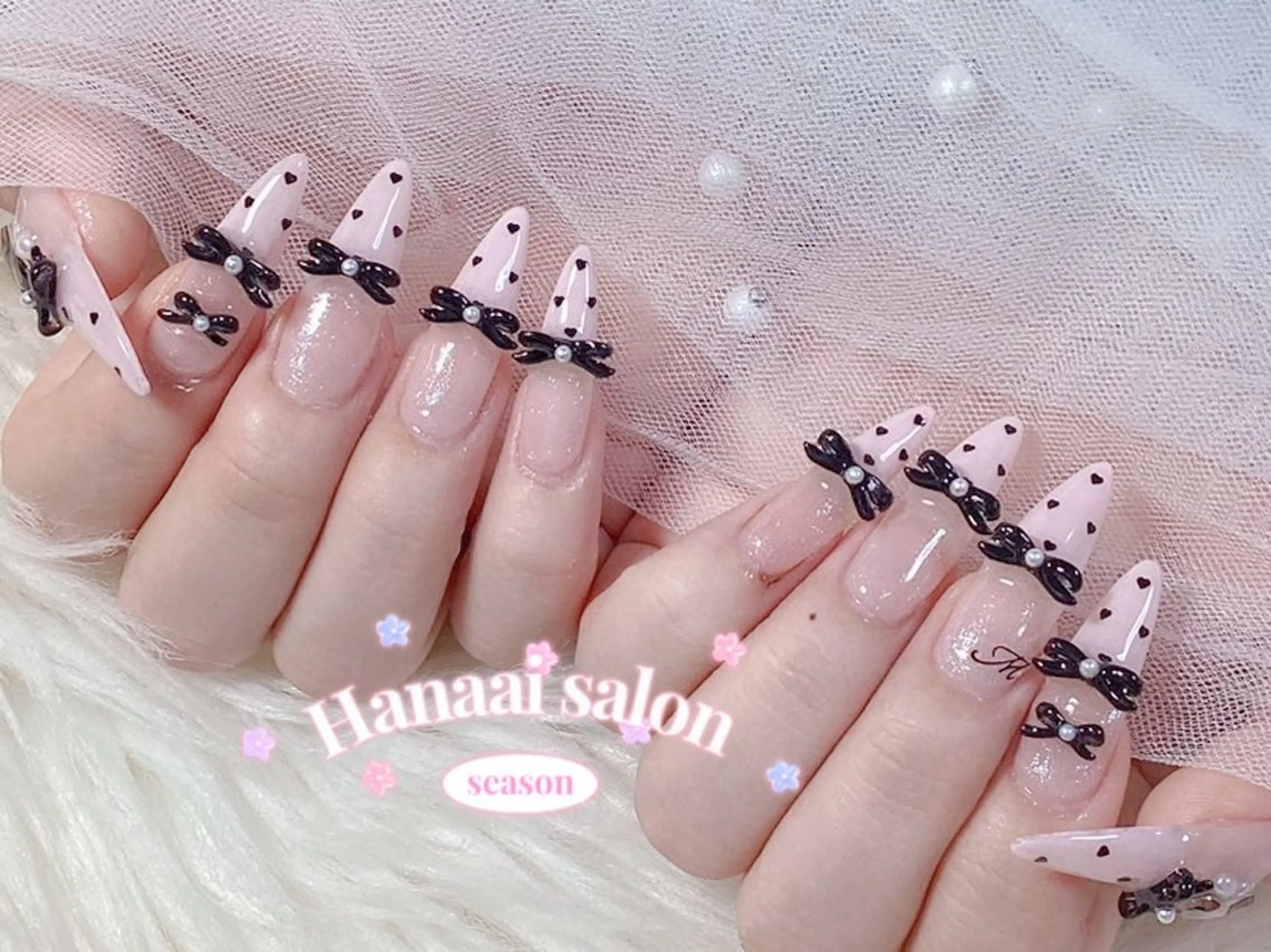 ネイル Hanaai 新大久保店　あすかのネイルデザイン