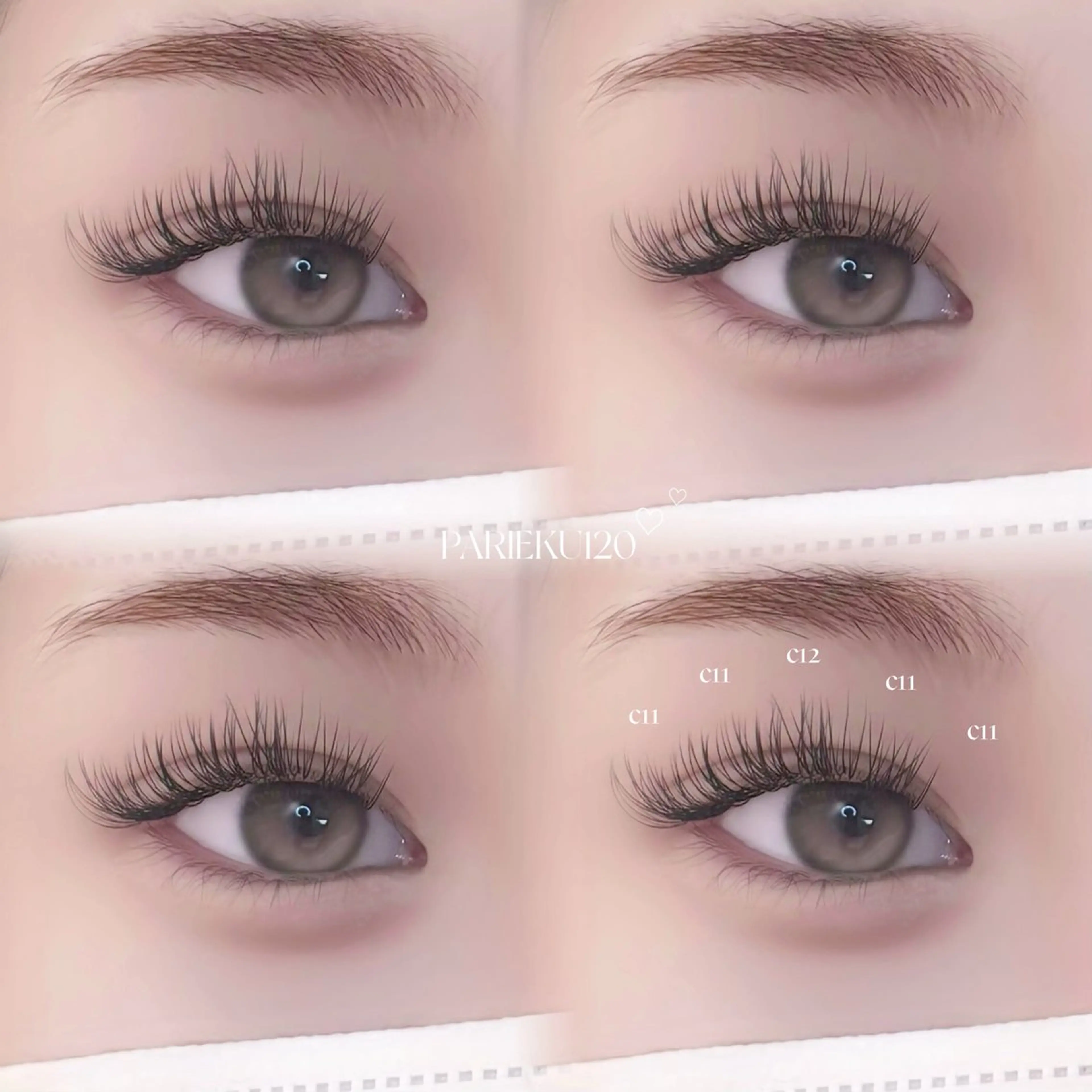 マツエク・マツパ eye＋nano所属・韓国風束感まつ毛🩵 Nozomiの眉毛・アイブロウイメージ