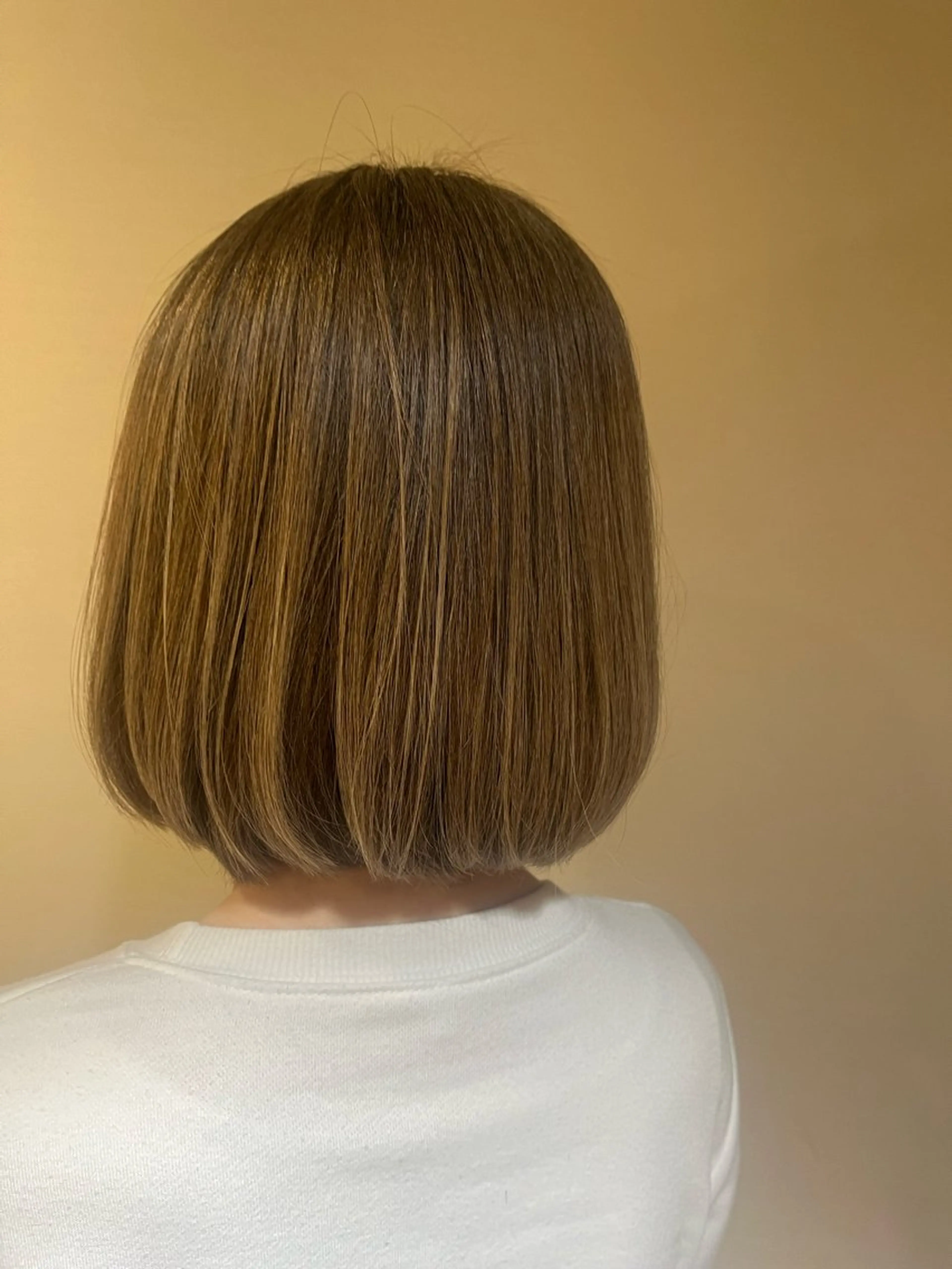 ミディアム カット ヘアカラー トリートメント Lamie所属・大人女子&髪改善専門 Nobuフリーランスのヘアスタイル