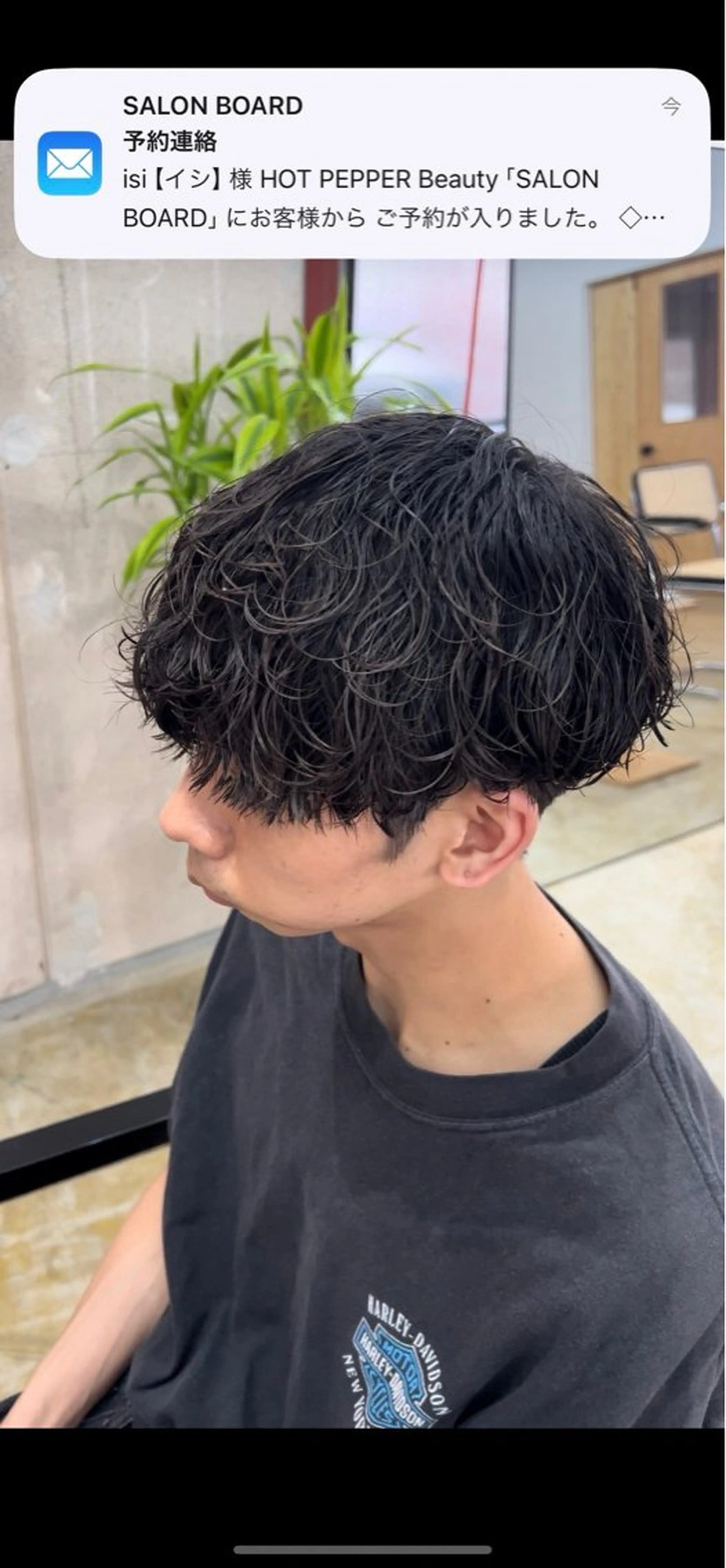 パーマ メンズ isi／門真／古川橋 EITOのヘアスタイル