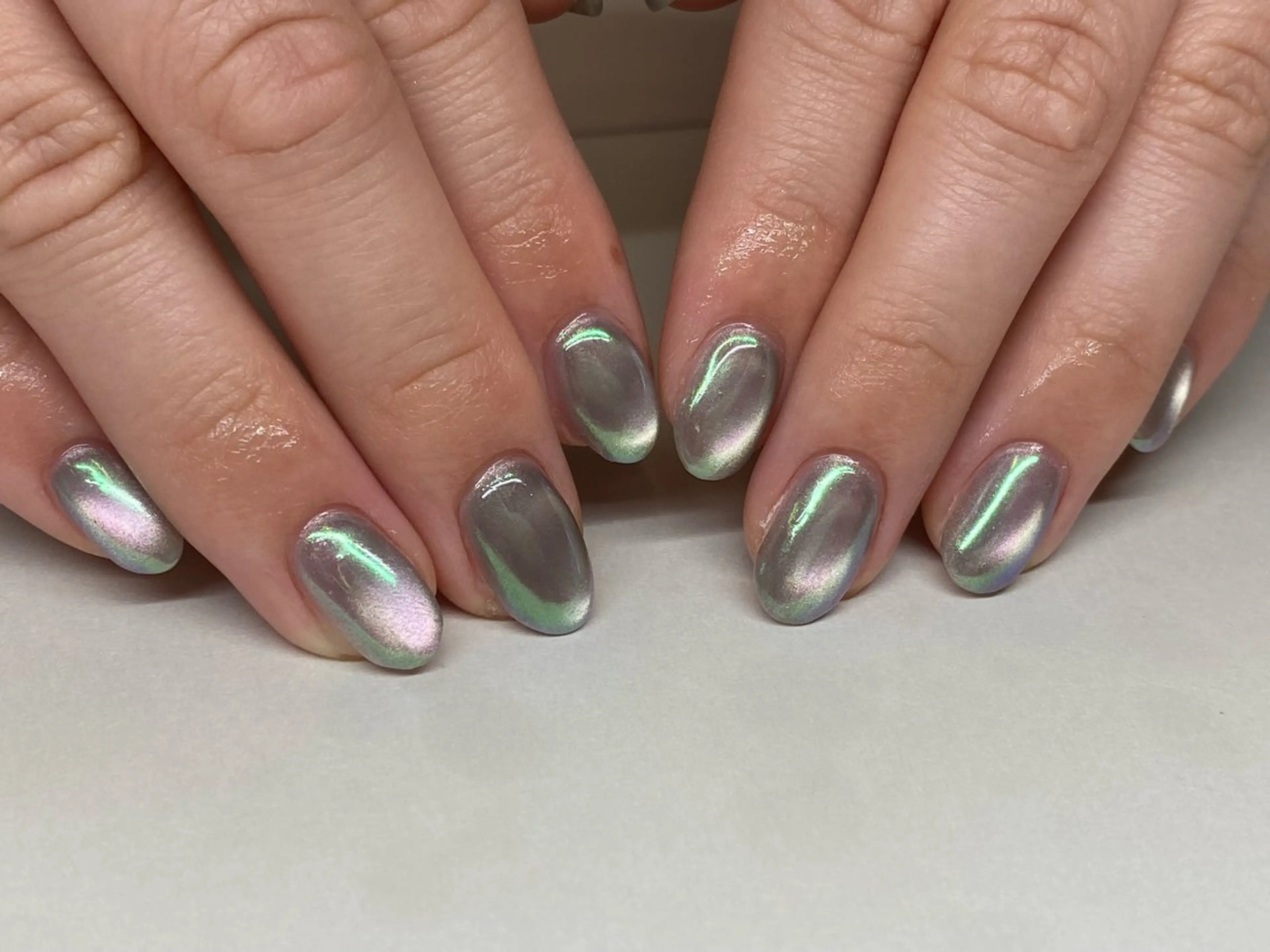 ネイル オーロラネイル filonnail_ ayakoのネイルデザイン
