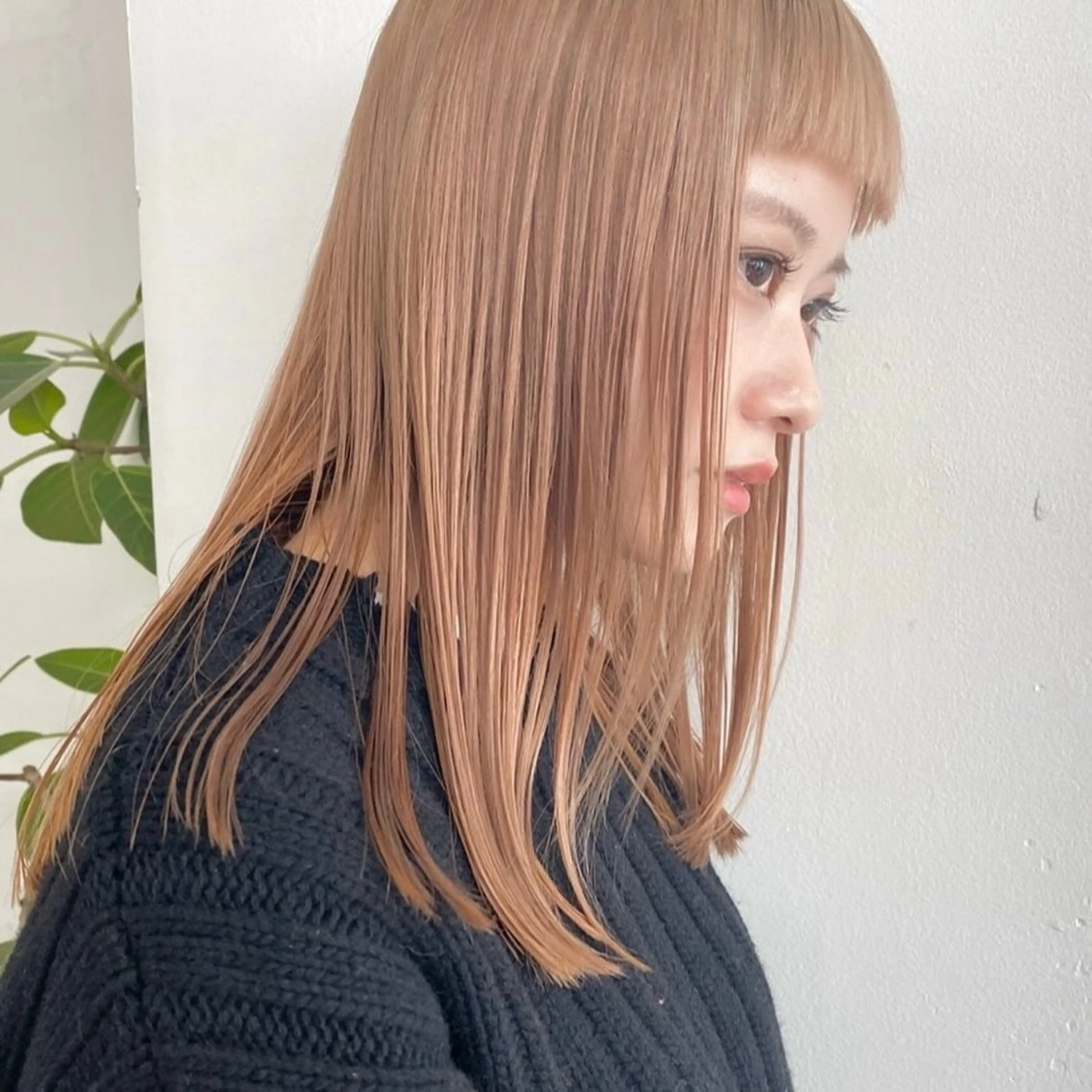 ロング カラー ヘアアレンジ fifth 石川 凪のヘアスタイル