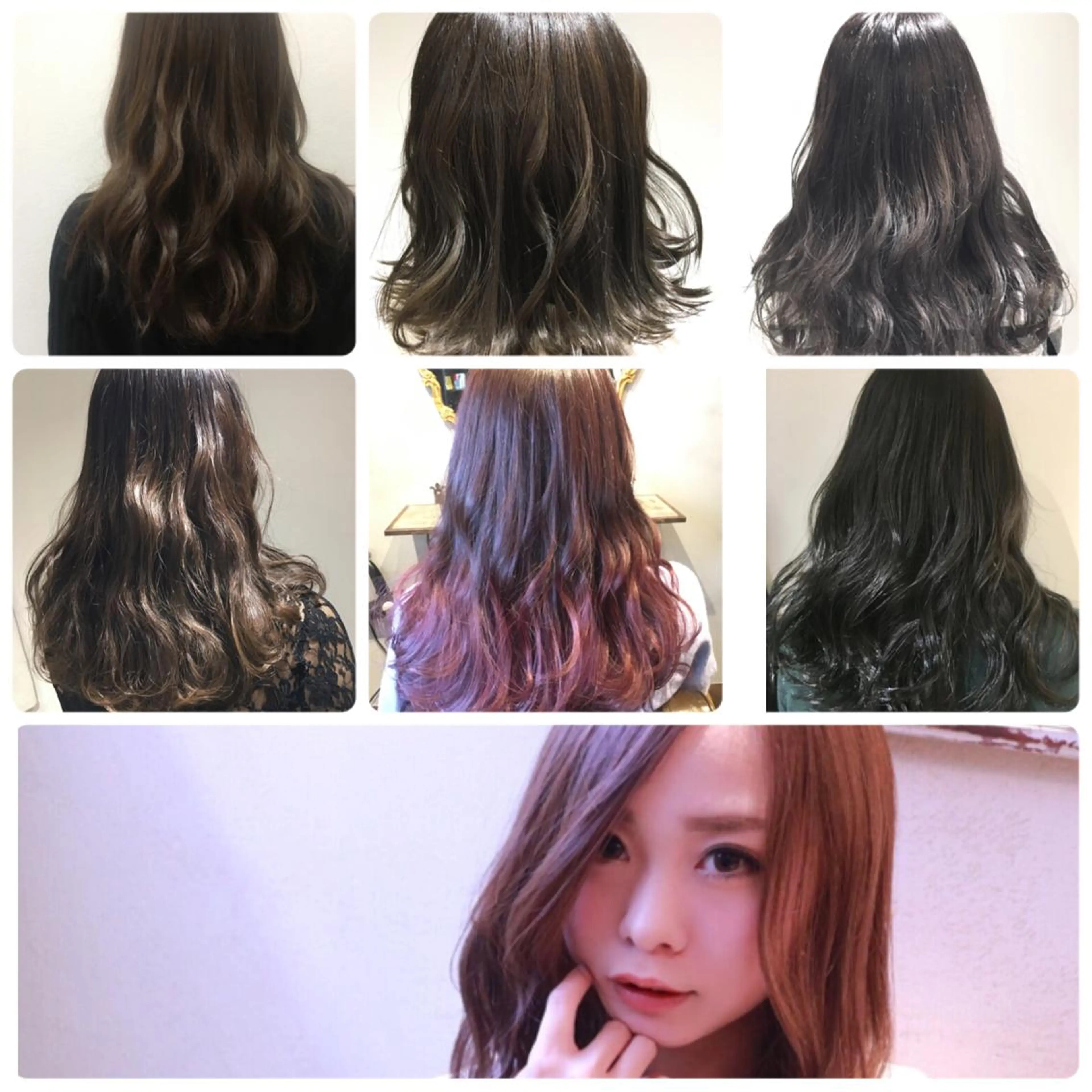 カラー 縮毛矯正クロスパーマ 益子達也のヘアスタイル