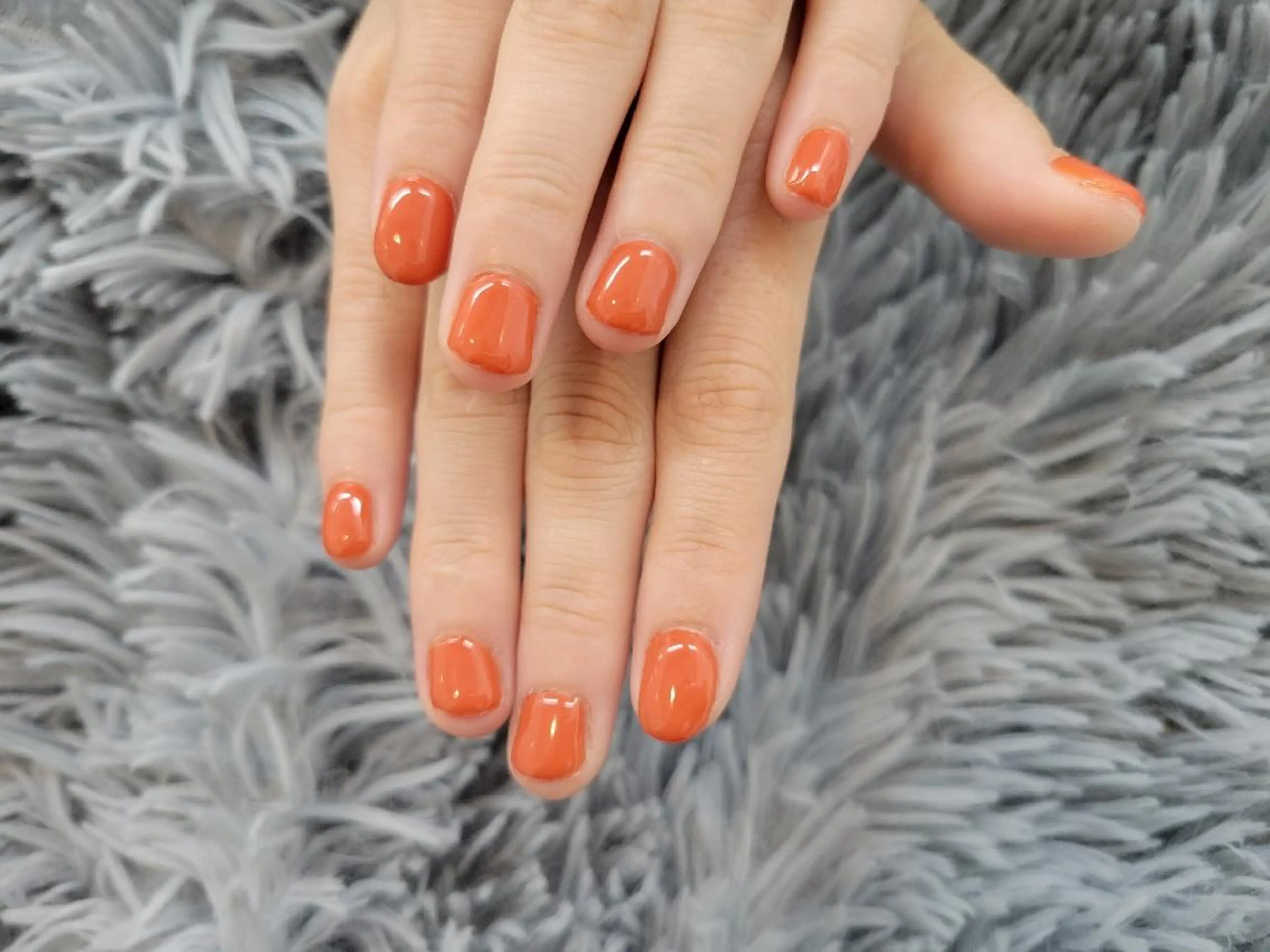 ネイル ワンカラーネイル ノームロア所属・Gnomes loaのネイルデザイン