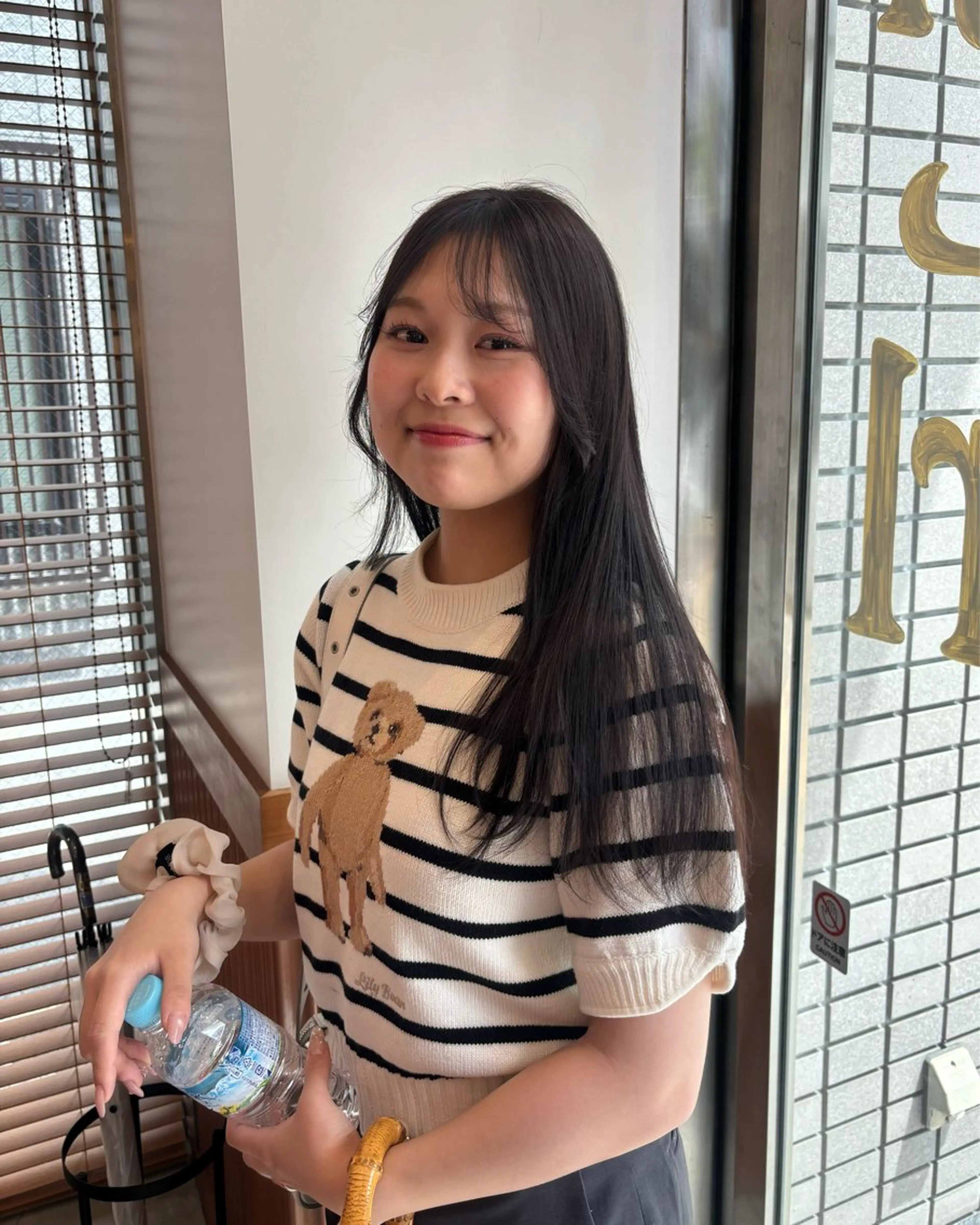 ロング カラー ラベンダーカラー ヘアカラー トリートメント SASAnagano 堀内未梨のヘアスタイル