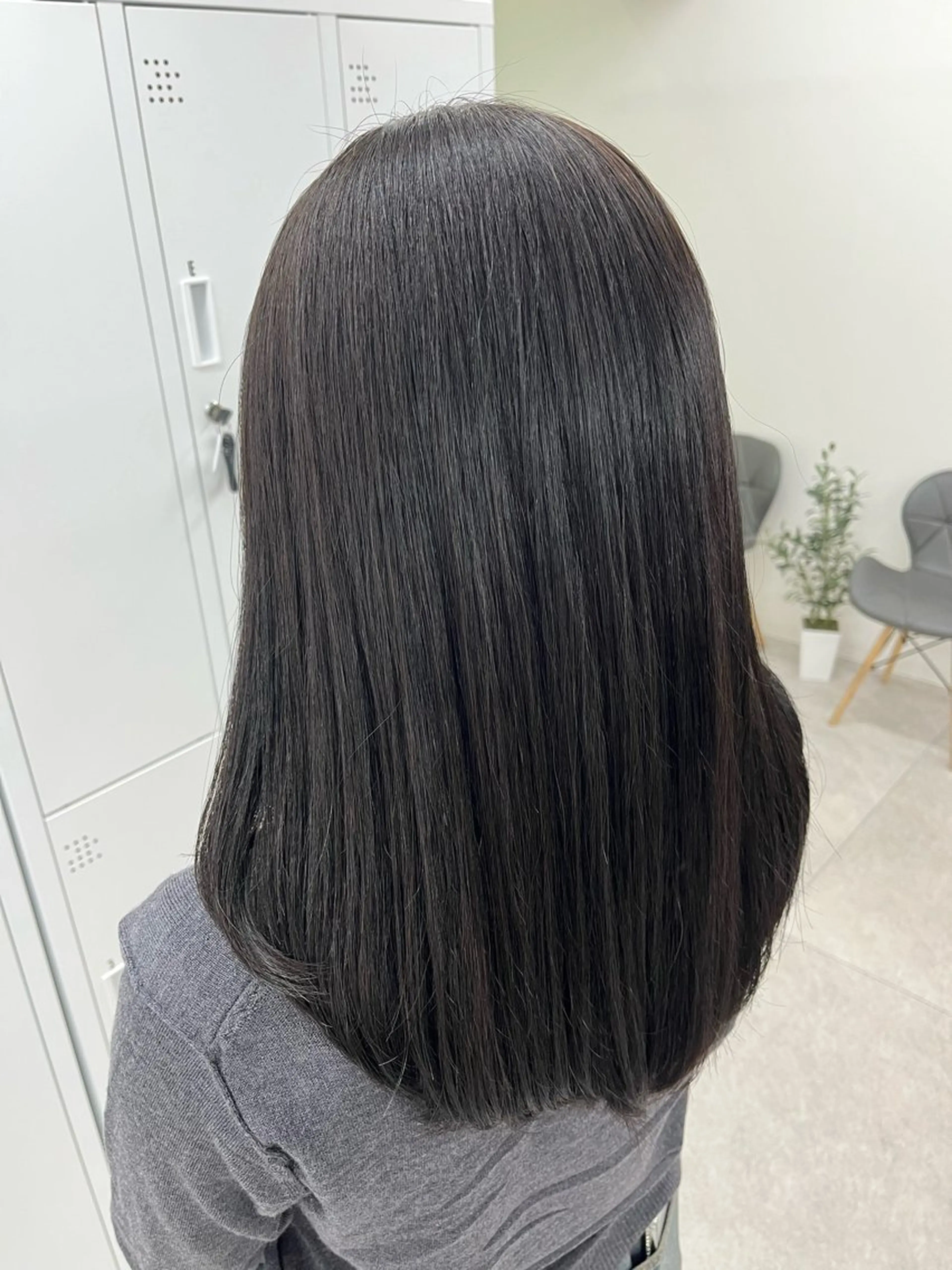 セミロング カラー ブラウンカラー ナチュラルブラウン カット ヘアカラー トリートメント 🫧ぷる艶カラー🫧 Yuubi🦩のヘアスタイル