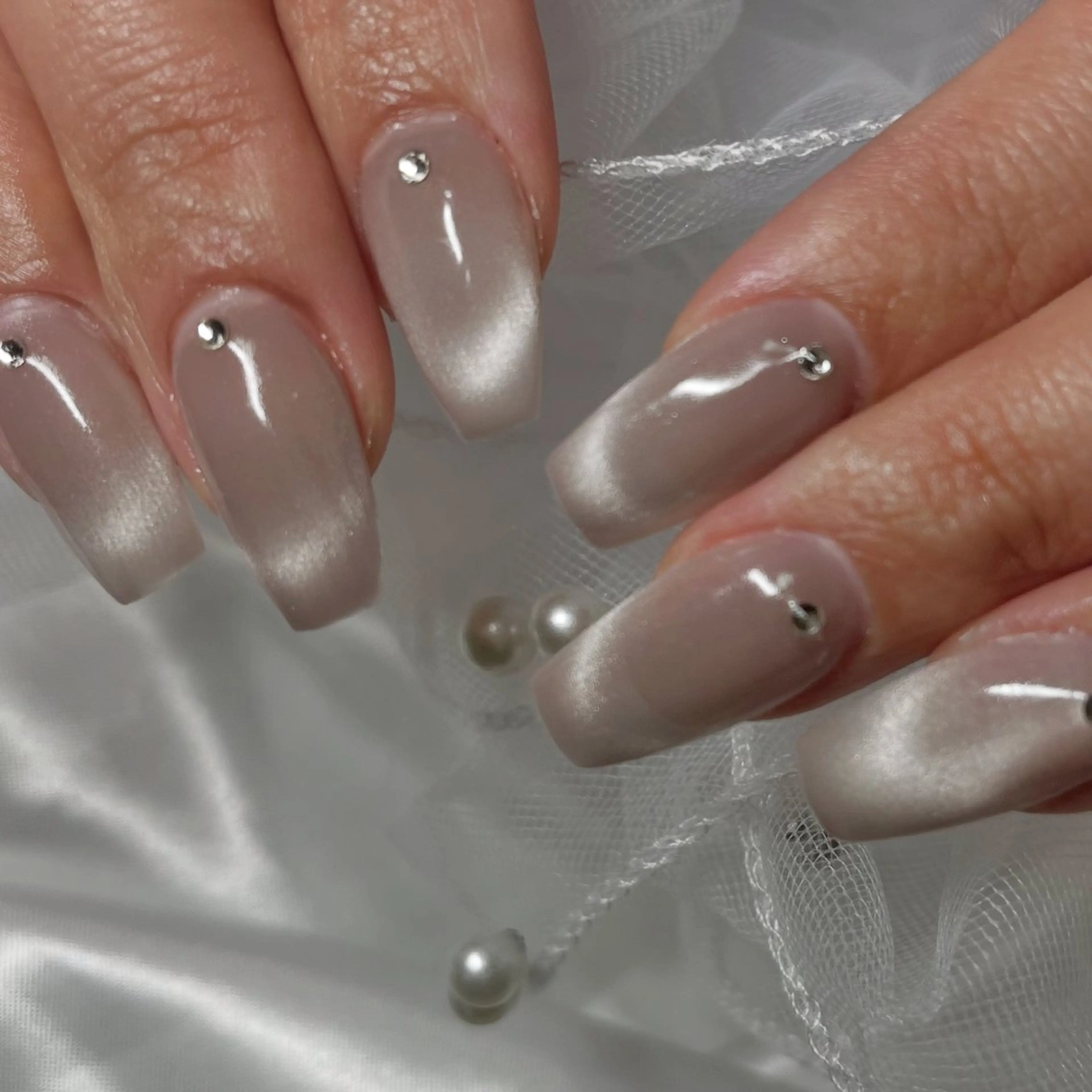 ロング ハンドネイル S &luluのネイルデザイン