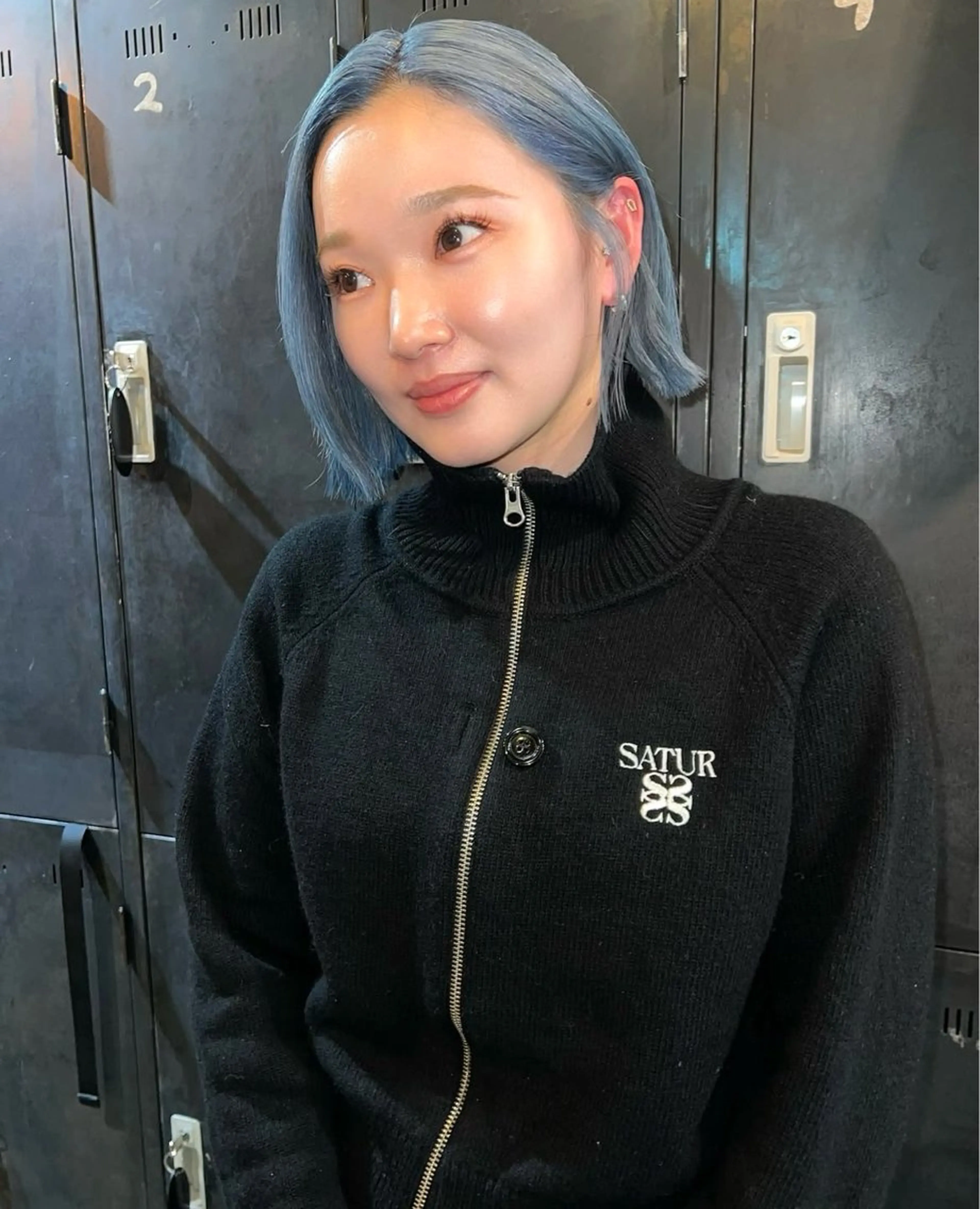 ショート ボブ ブリーチ/ハイトーン 心斎橋/honokaのヘアスタイル