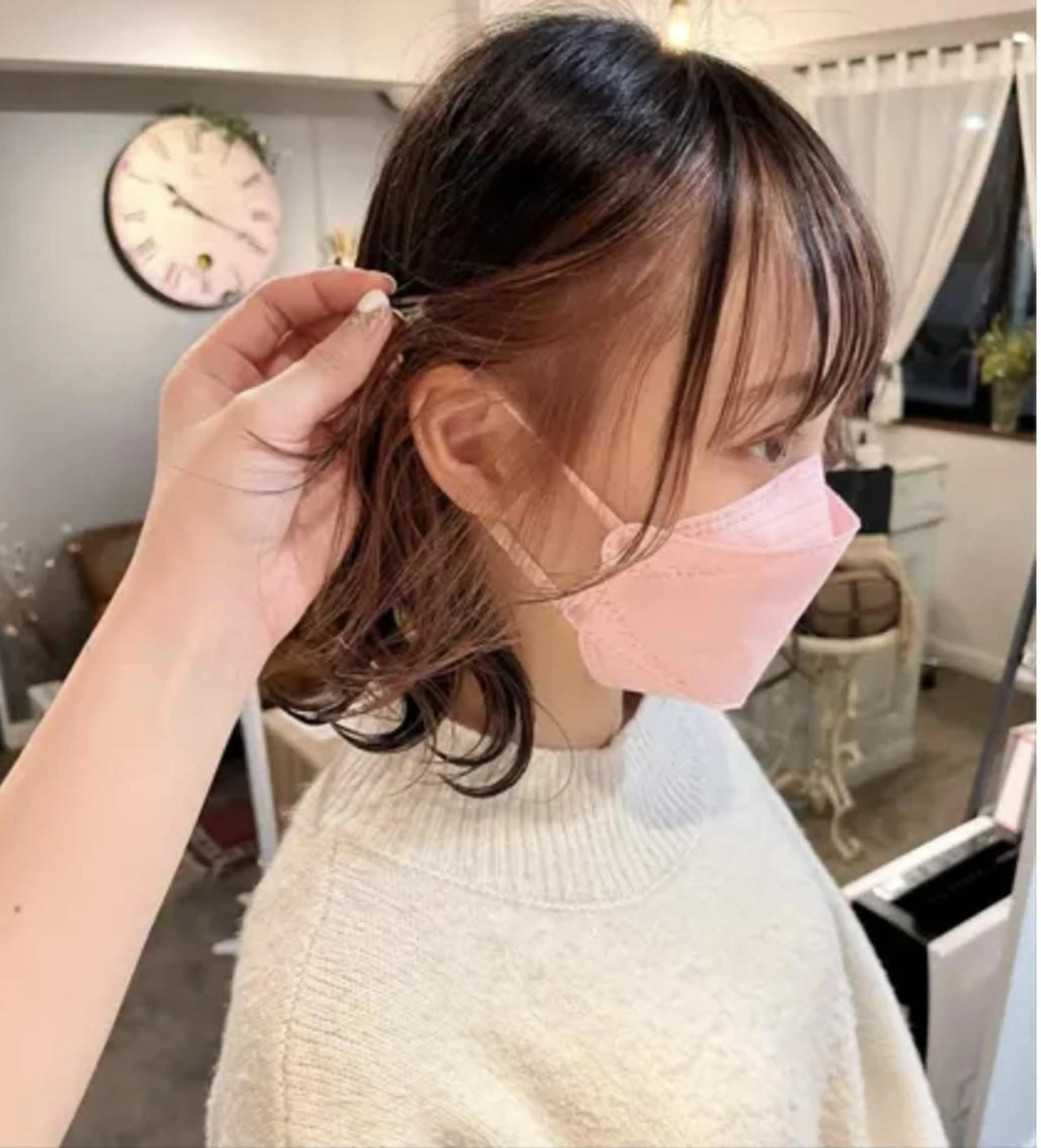 ミディアム JESSICA .のヘアスタイル