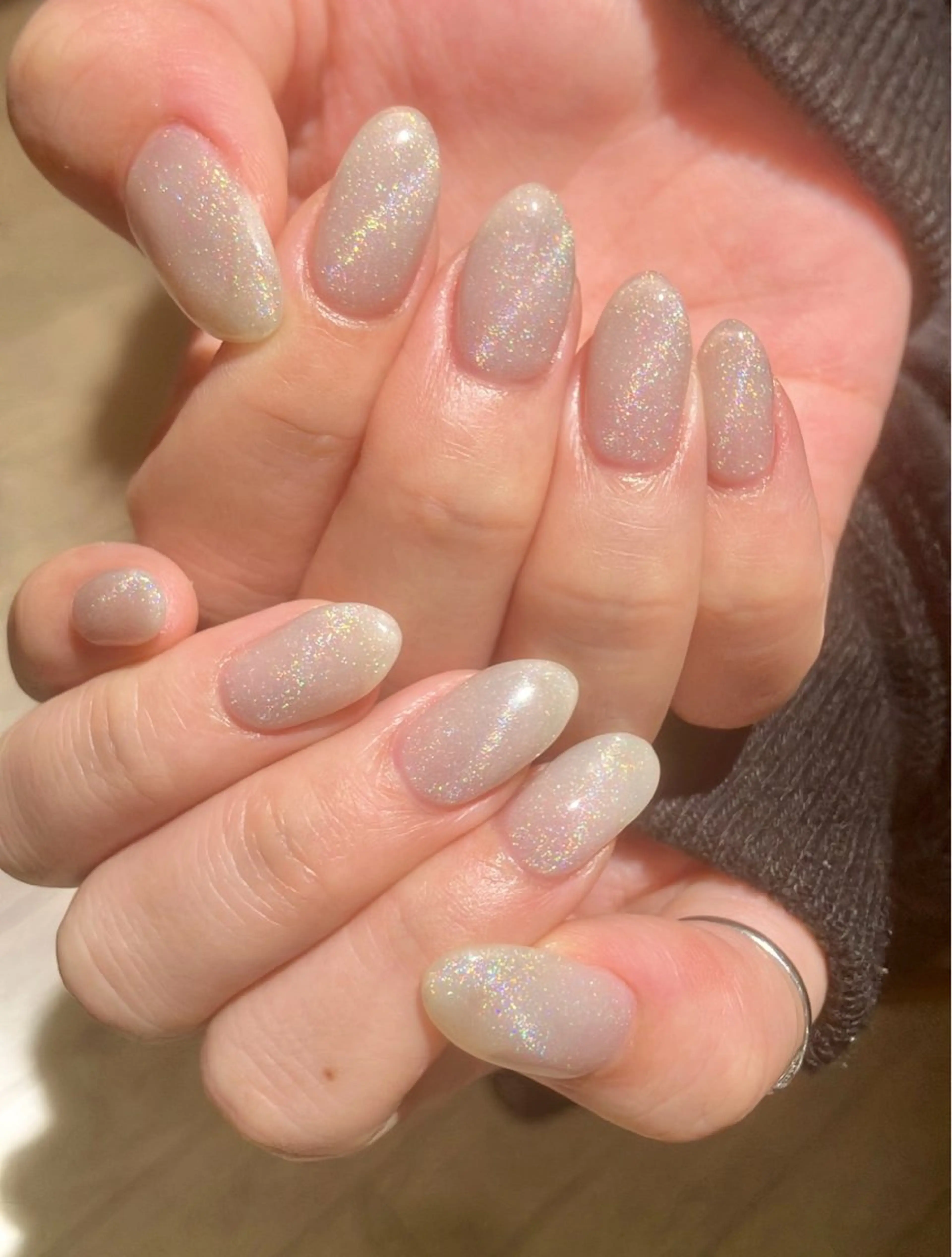 ネイル ジェルネイル マグネットネイル パラジェル ハンドネイル たまプラーザ ANZUのネイルデザイン