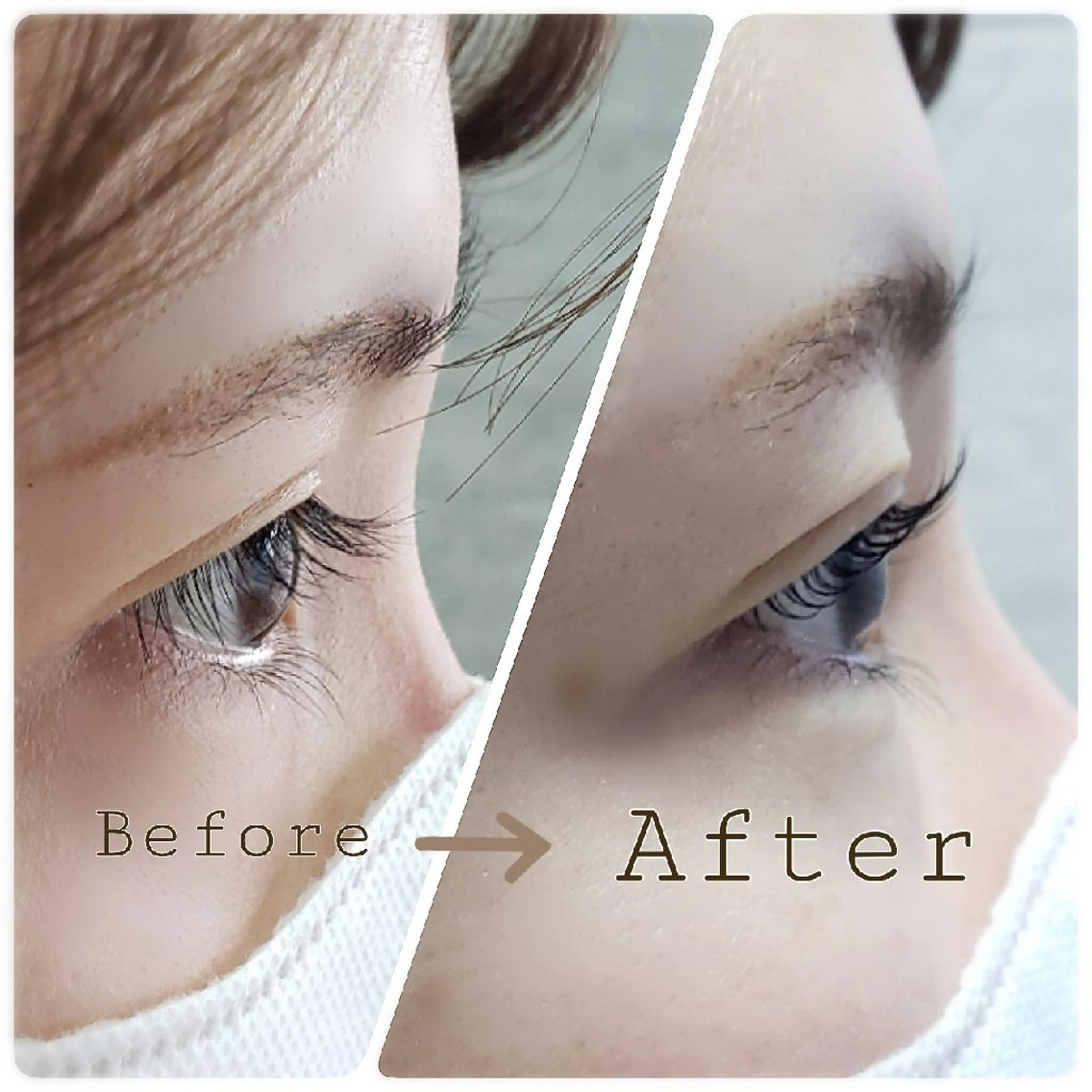 マツエク・マツパ パリジェンヌラッシュリフト 一重×まつ毛パーマ マツパ EBRIS浦和店 ☆ M a n aの眉毛・アイブロウイメージ