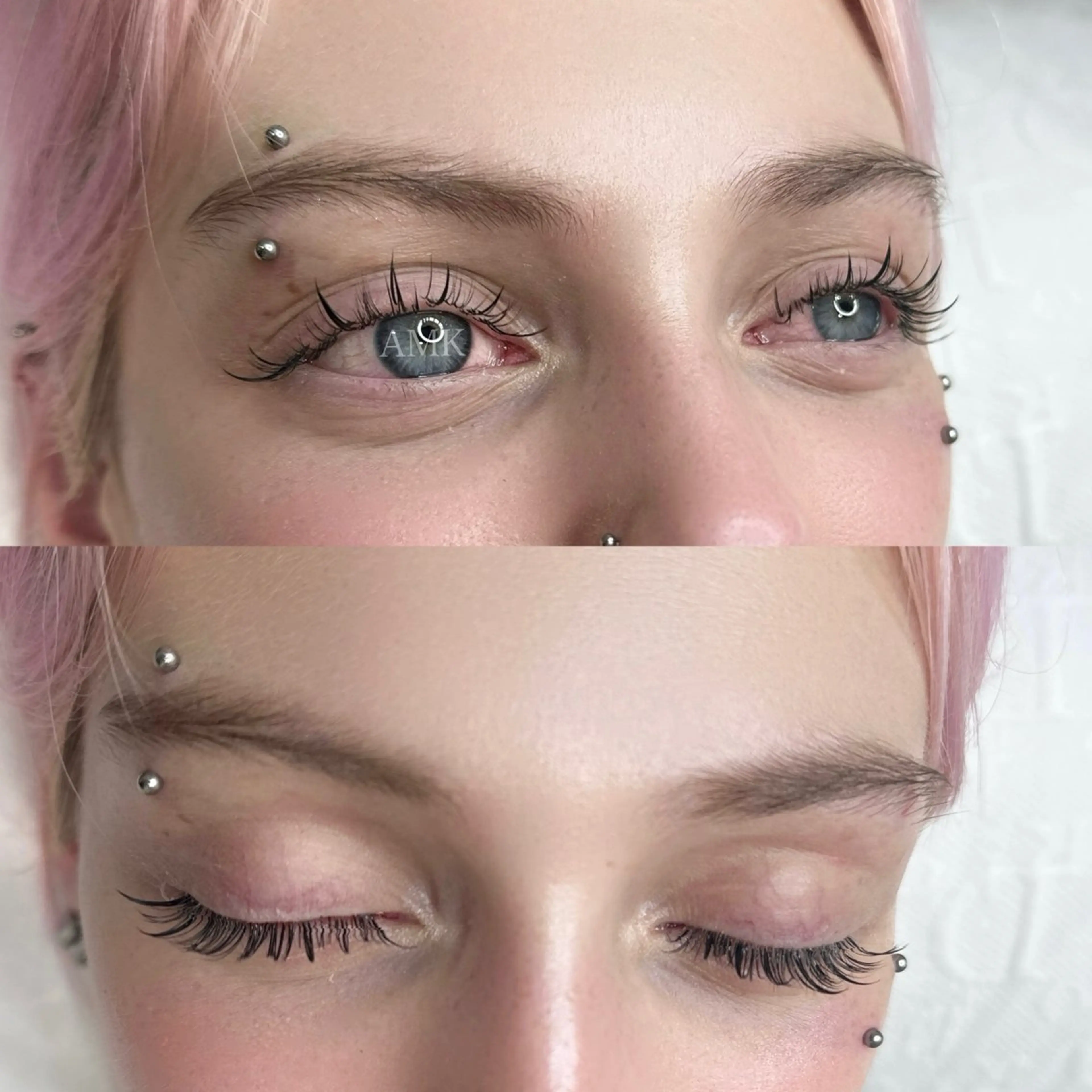 マツエク・マツパ 束感まつ毛 カラーマツエク フラットラッシュ パリジェンヌラッシュリフト まつげパーマ マツエク 🍓 KaNan🍓のマツエク・マツパデザイン