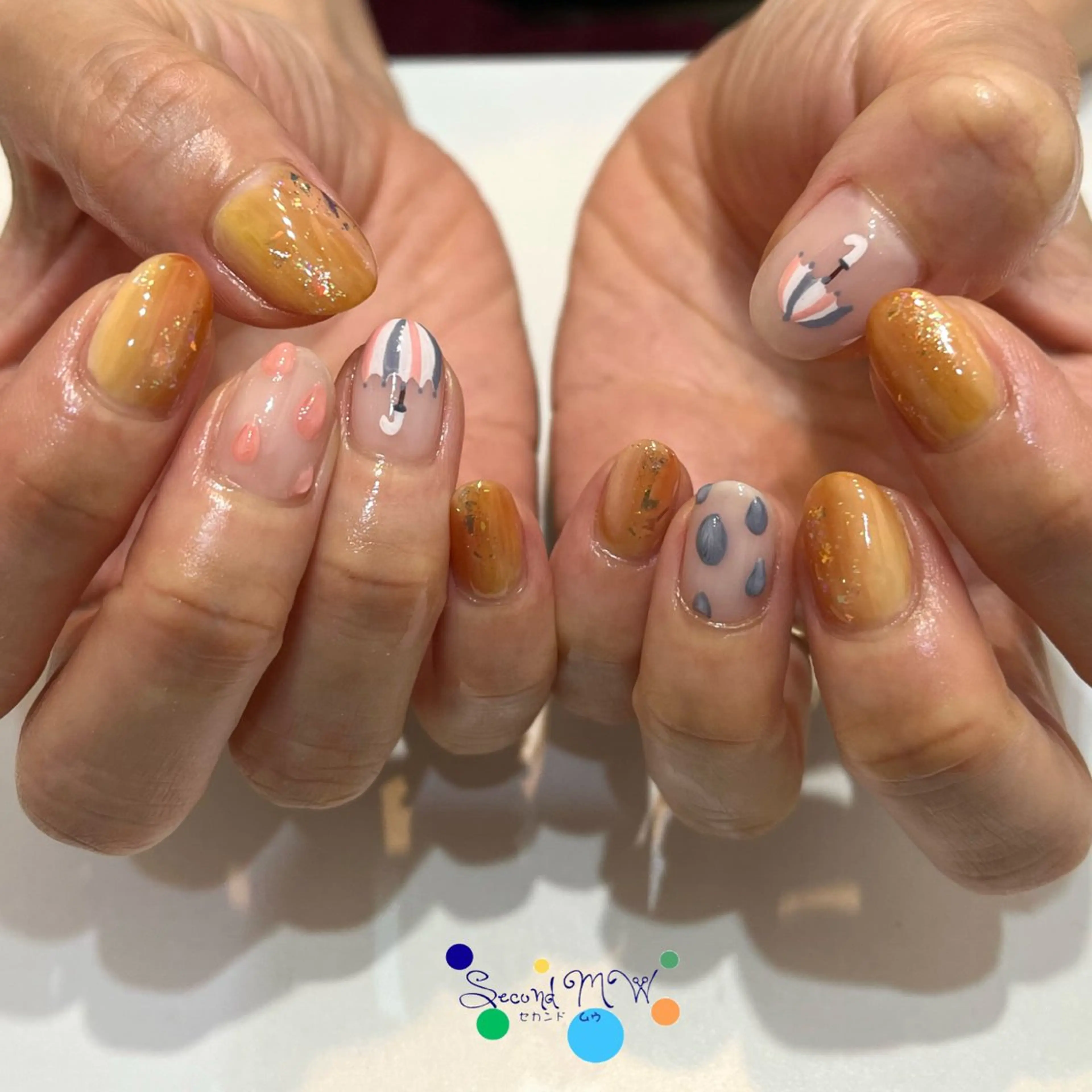 ネイル SecondMW _nail 　川連のネイルデザイン