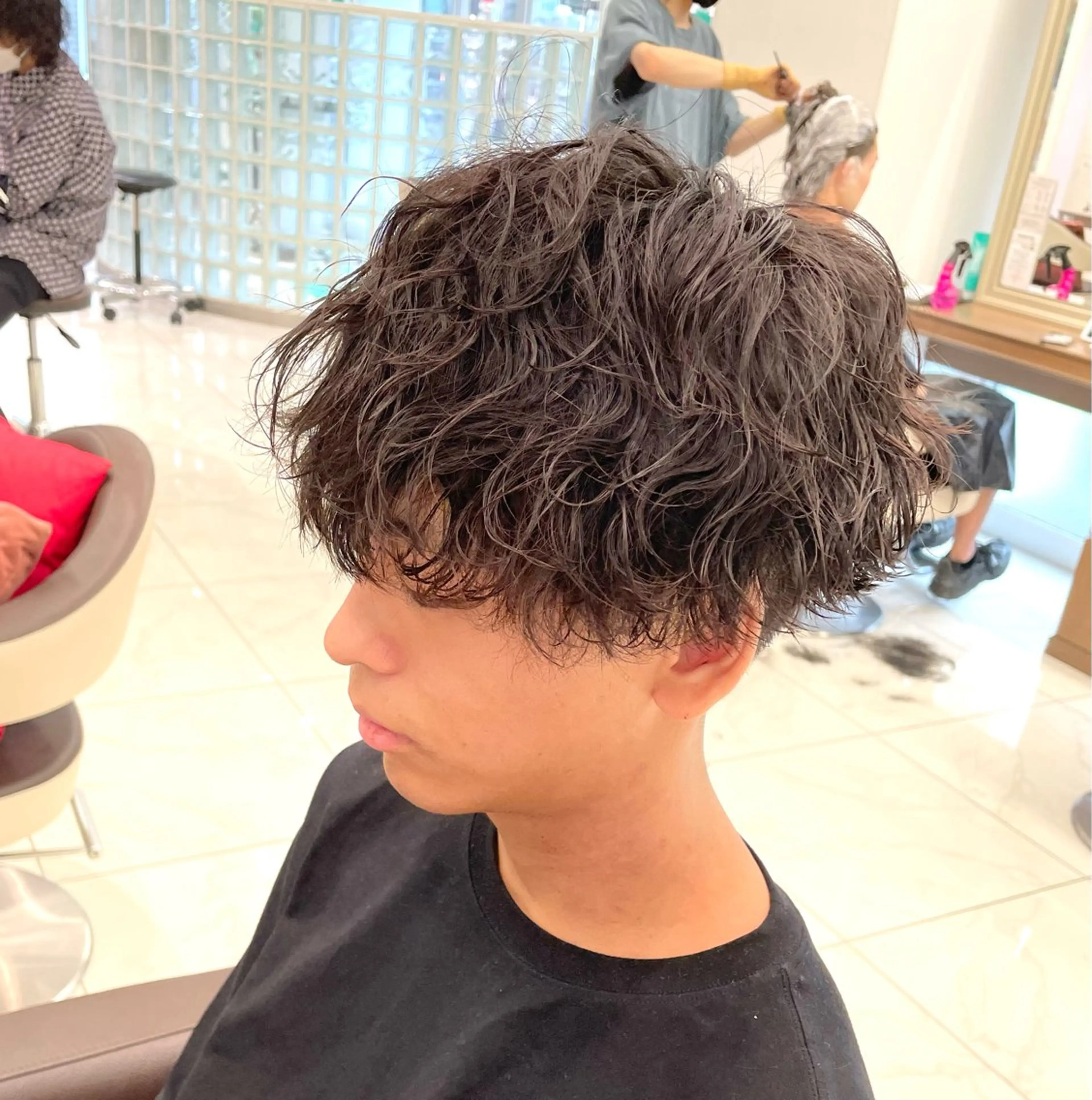 パーマ メンズ 【メンズ特化】 池田大成✂︎のヘアスタイル