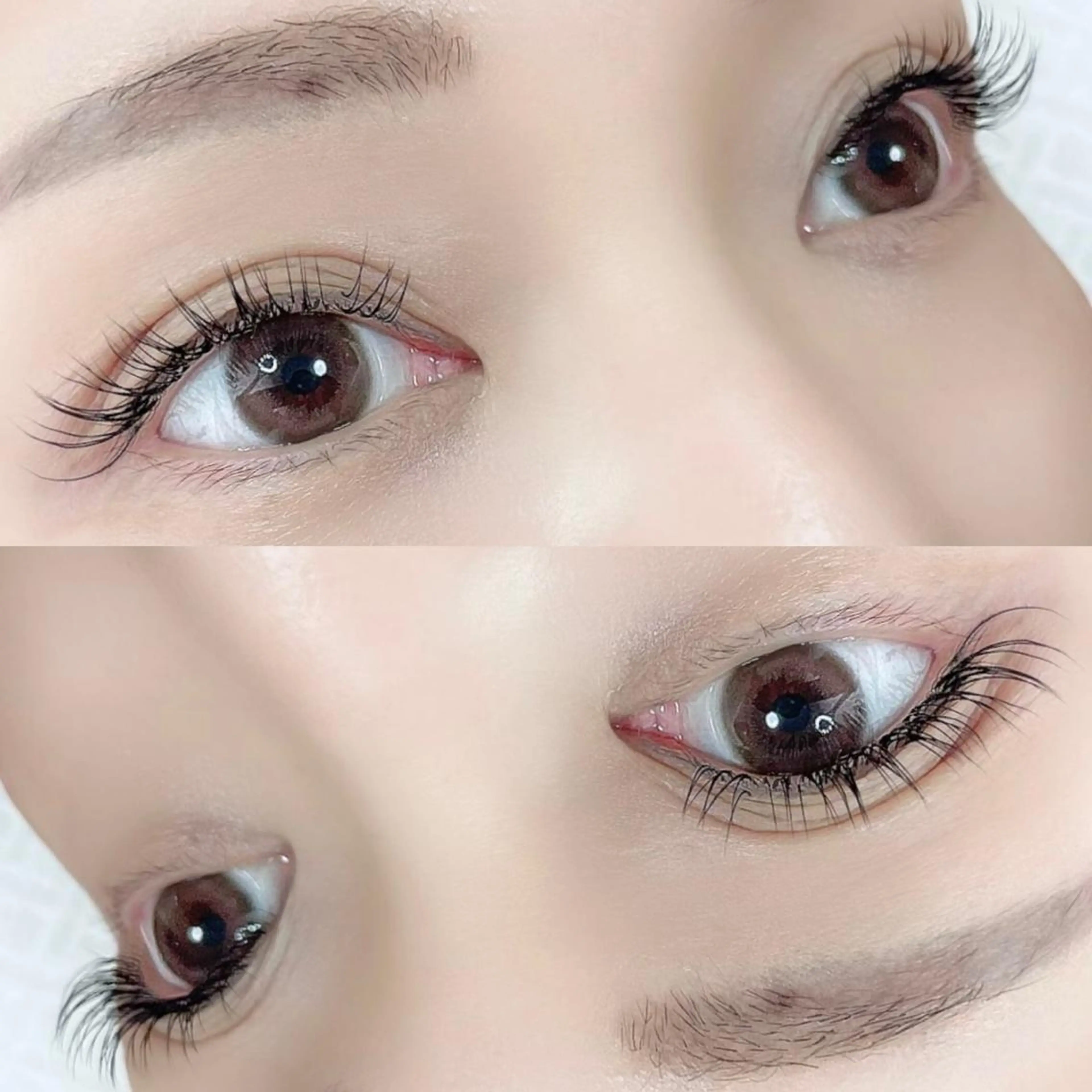 マツエク・マツパ 目尻長め まつげ 専門店MiiNのマツエク・マツパデザイン