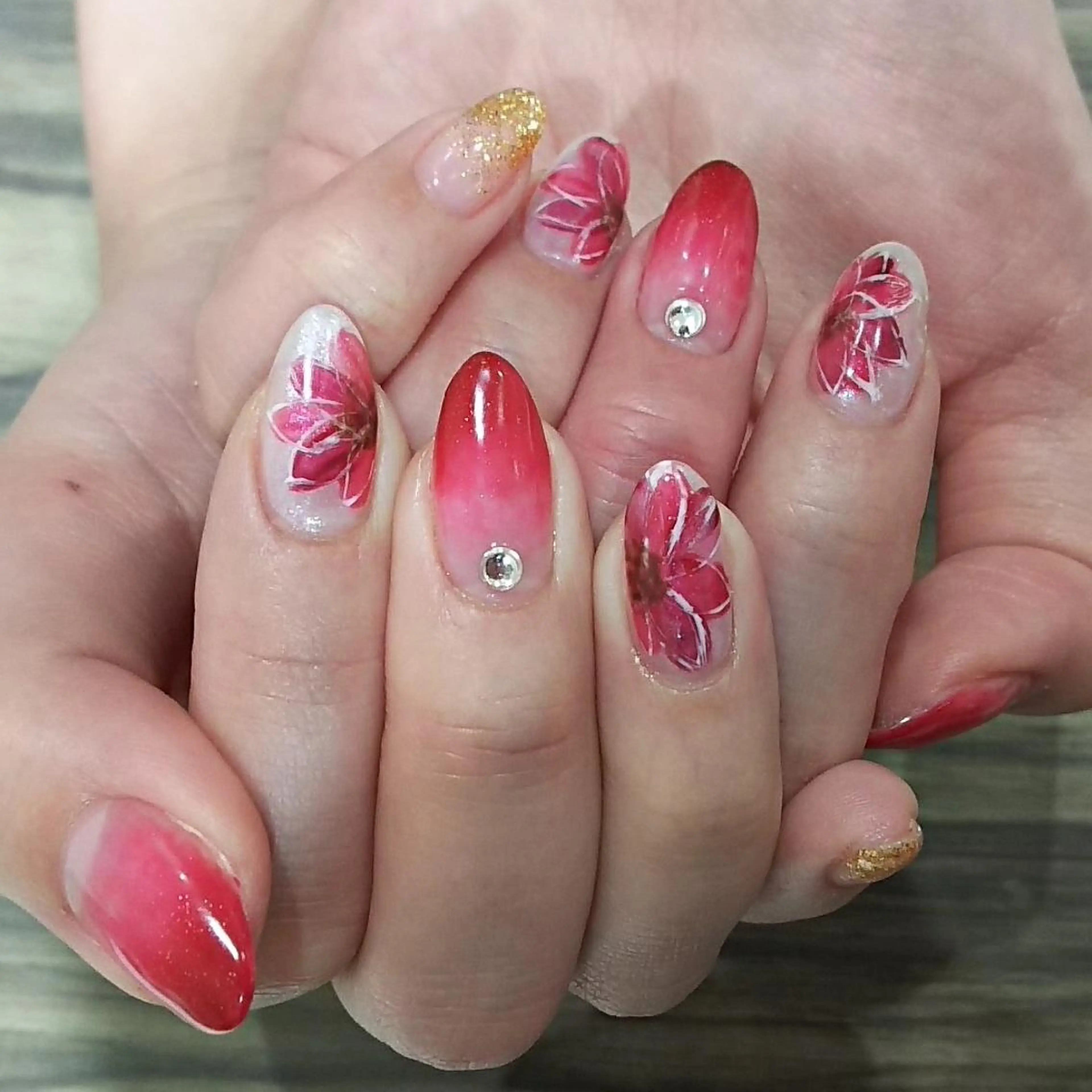 ネイル フラワーネイル Progress Nailのネイルデザイン