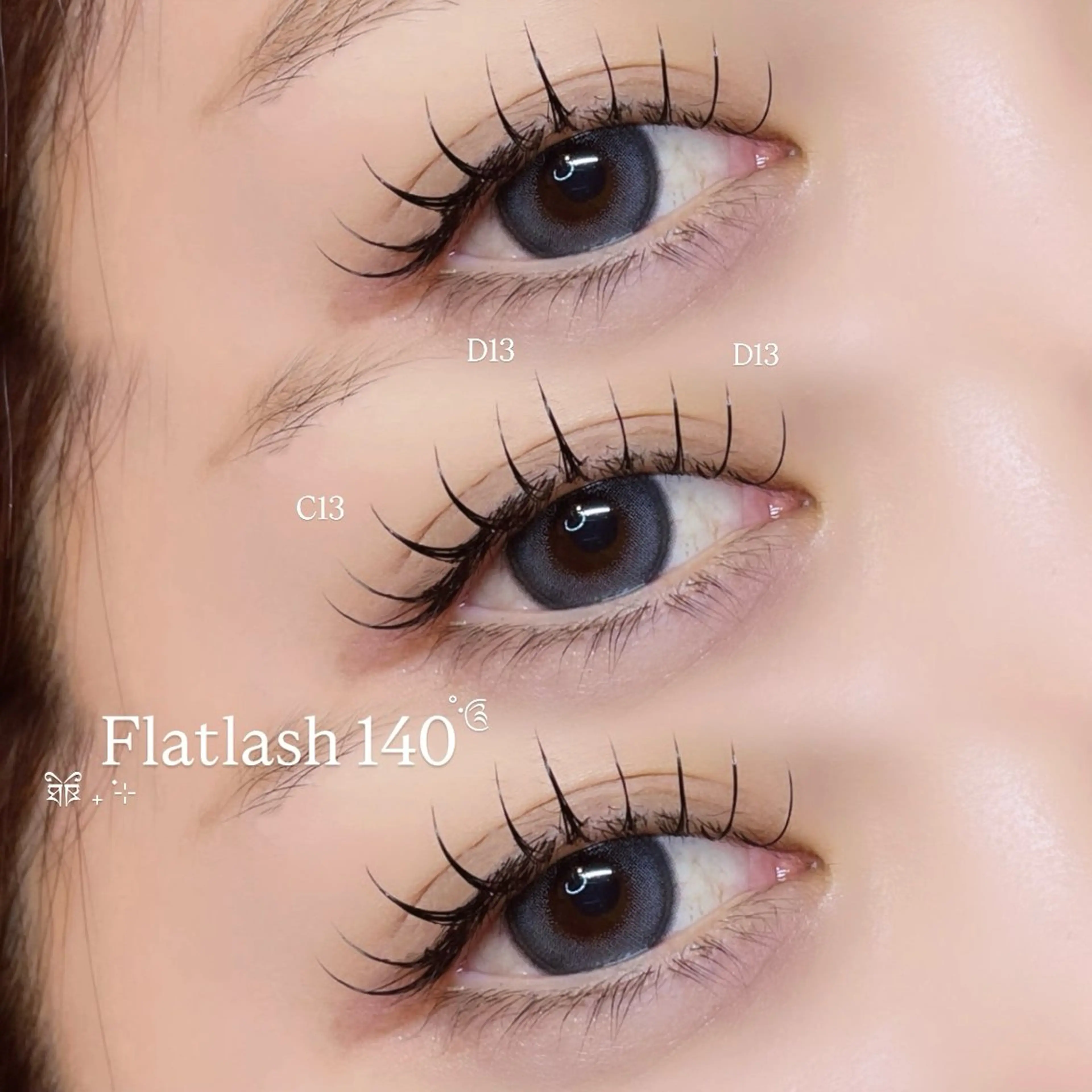 マツエク・マツパ マツエク Mell Yuuna ♡パリエク /束感のマツエク・マツパデザイン