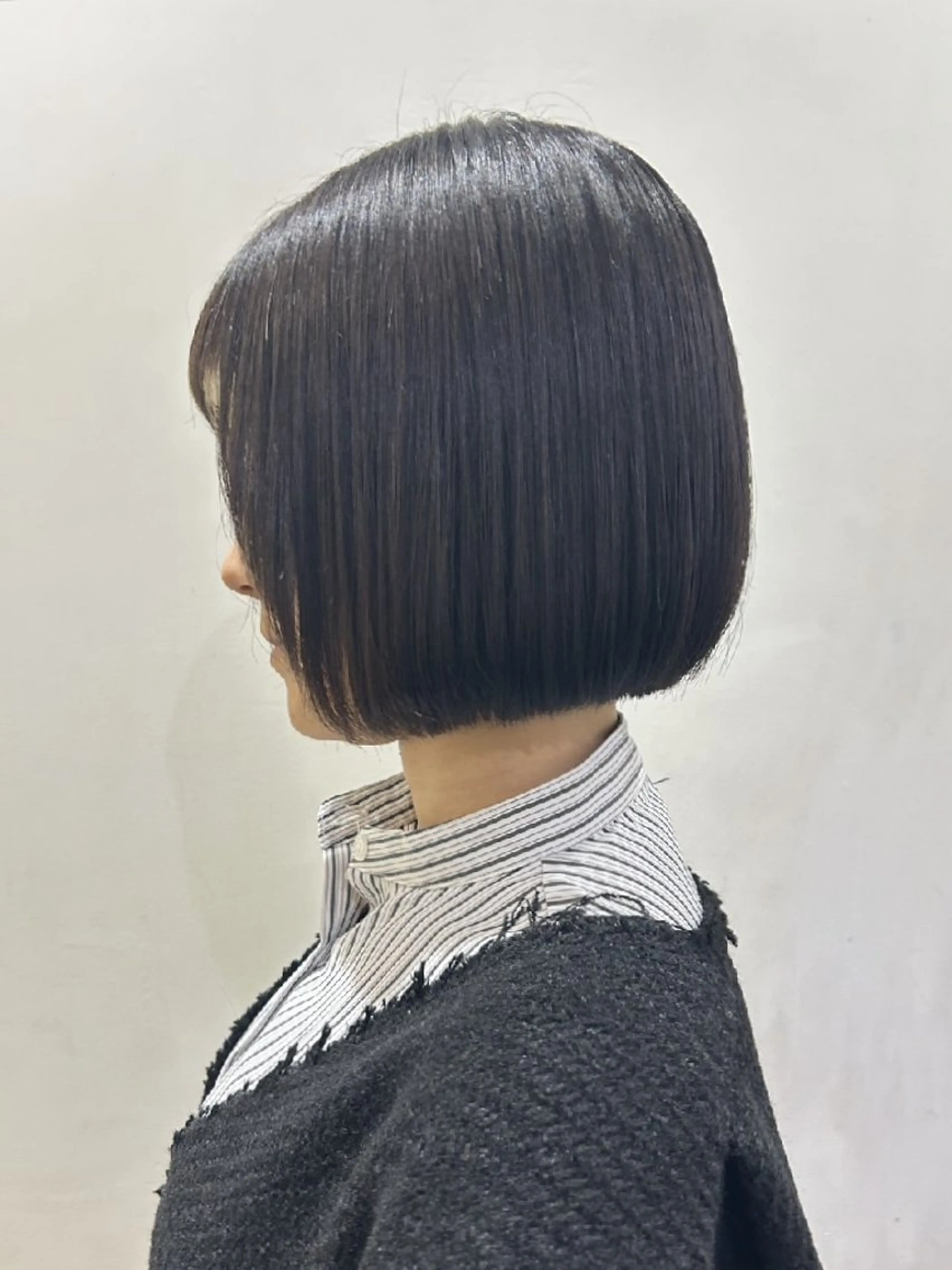 ショート ボブ カット トリートメント ボブ人気No,1✨ TAME副店長のヘアスタイル