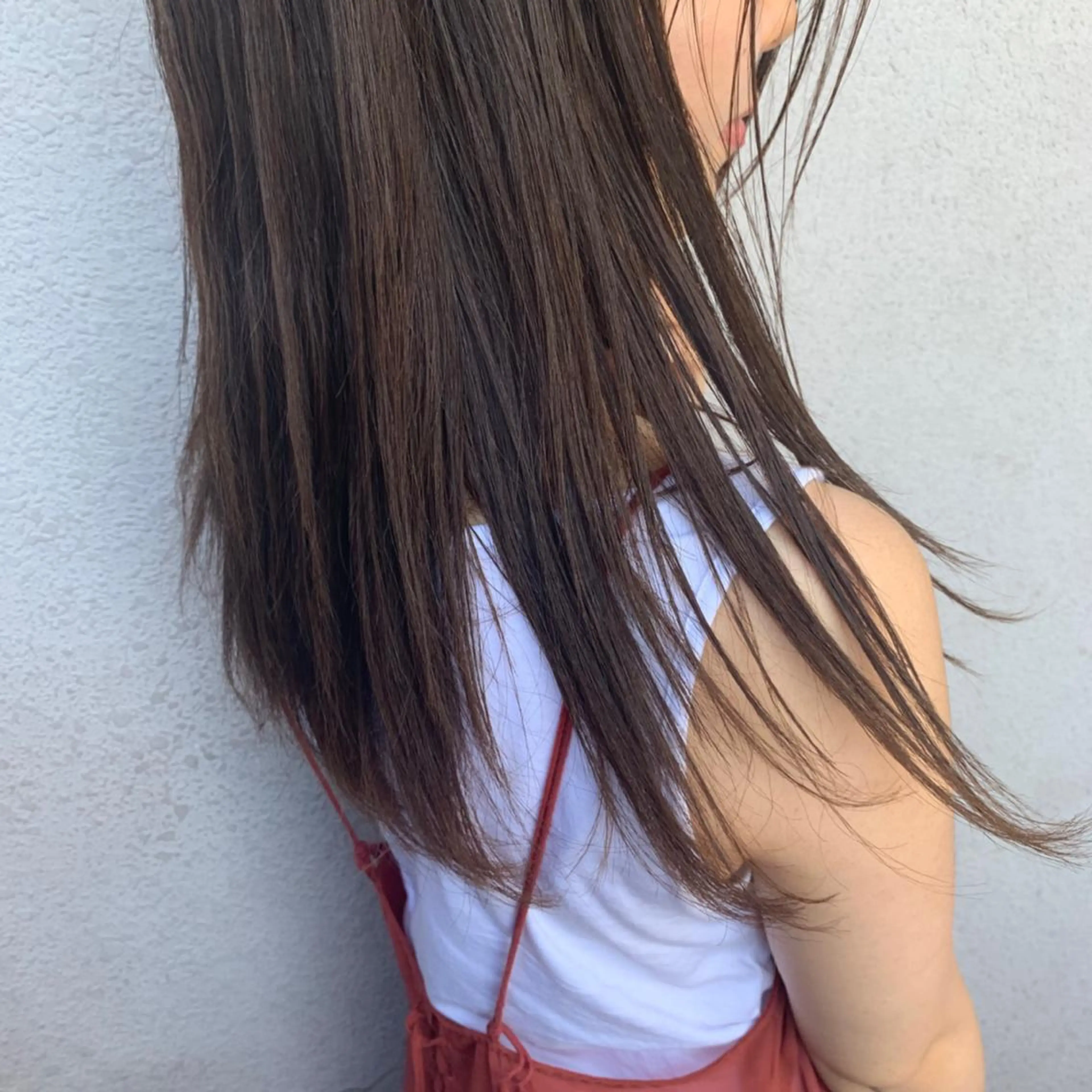 ロング オリーブベージュ きょうかのヘアスタイル