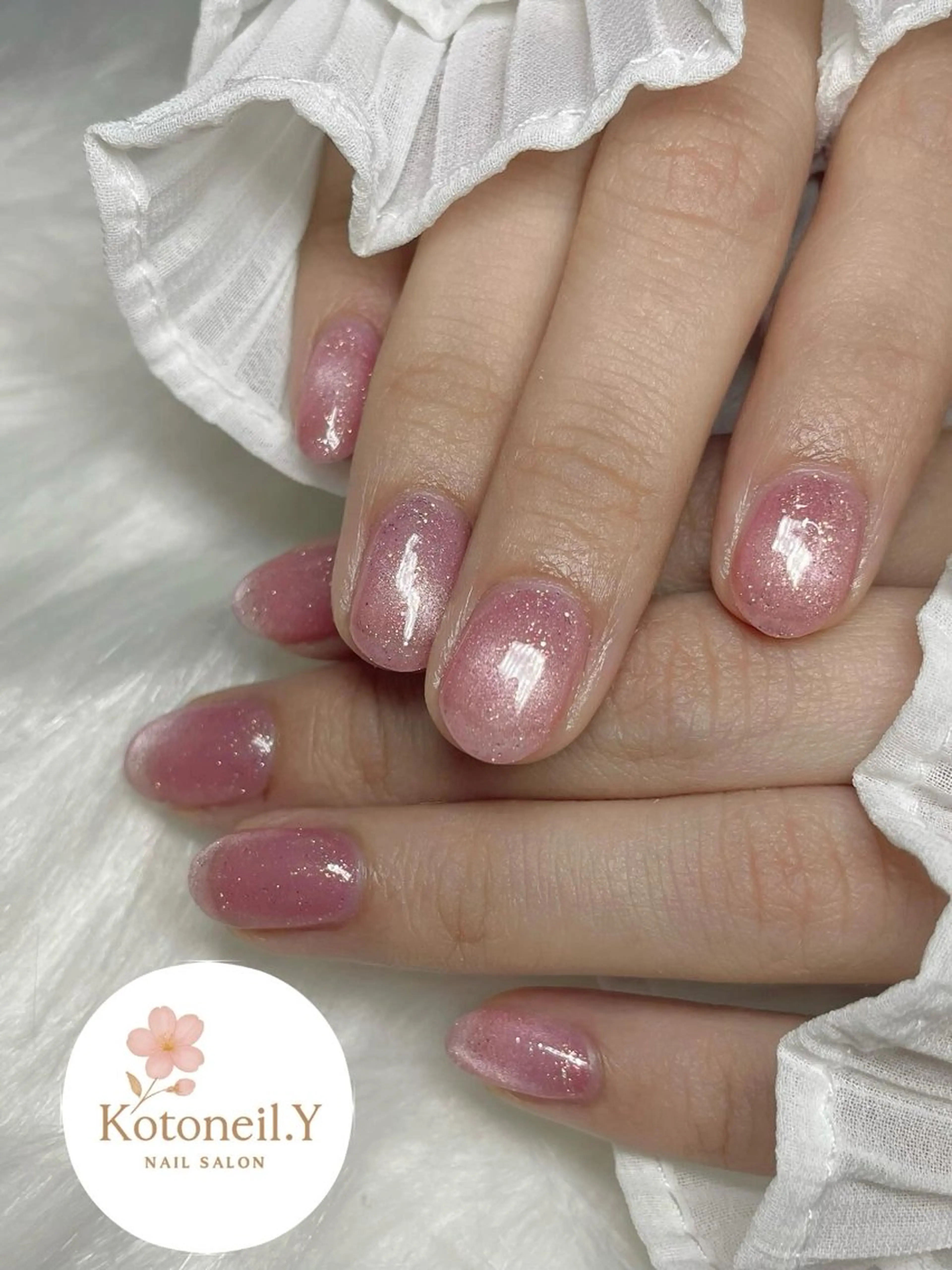 ネイル フラッシュネイル キラキラネイル マグネットネイル Kotoneil.Y所属・Kotoneil.Y 琴音のネイルデザイン