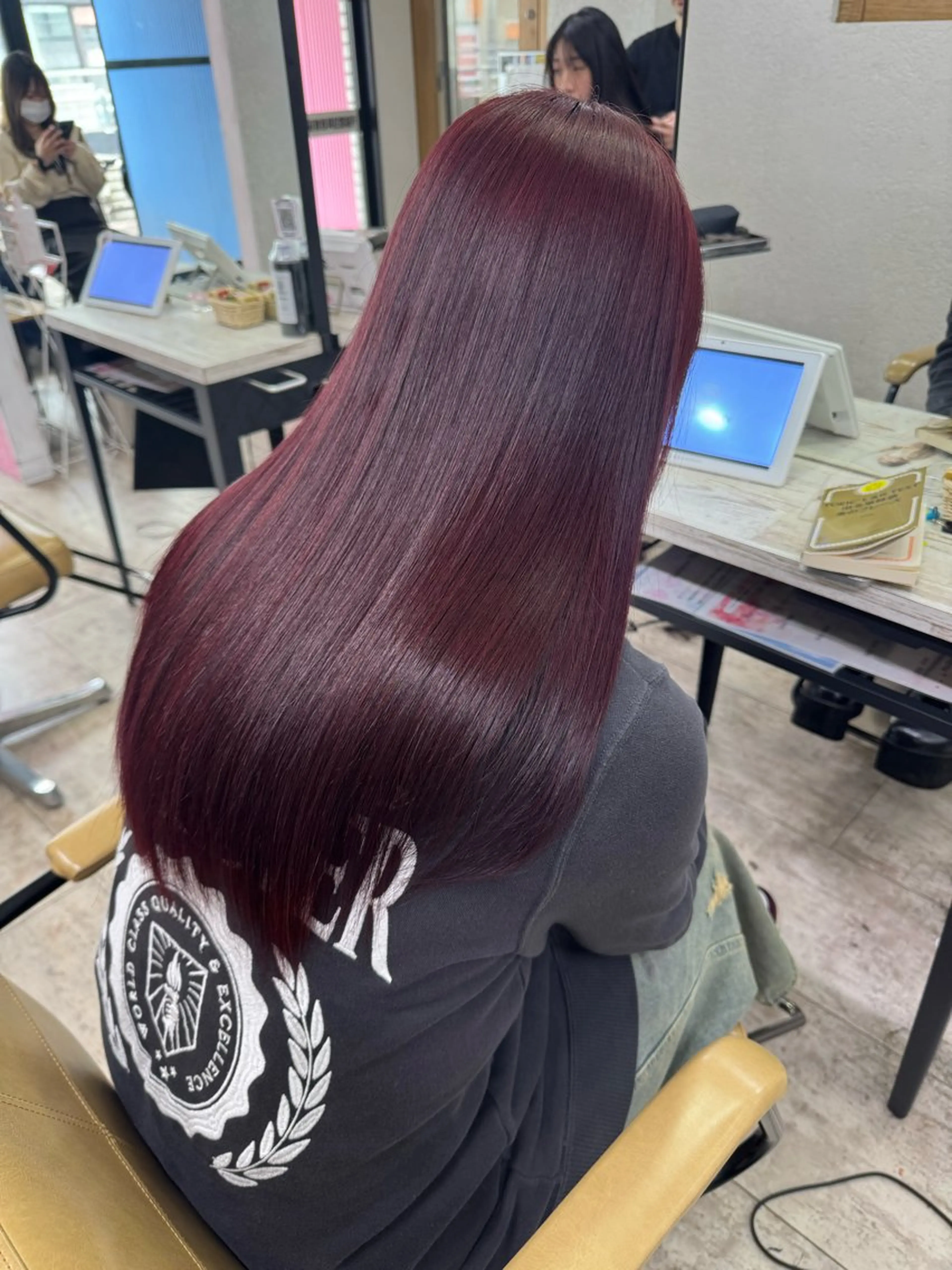 ロング カラー カット ヘアカラー トリートメント 🍒Nagisa 🍒のヘアスタイル