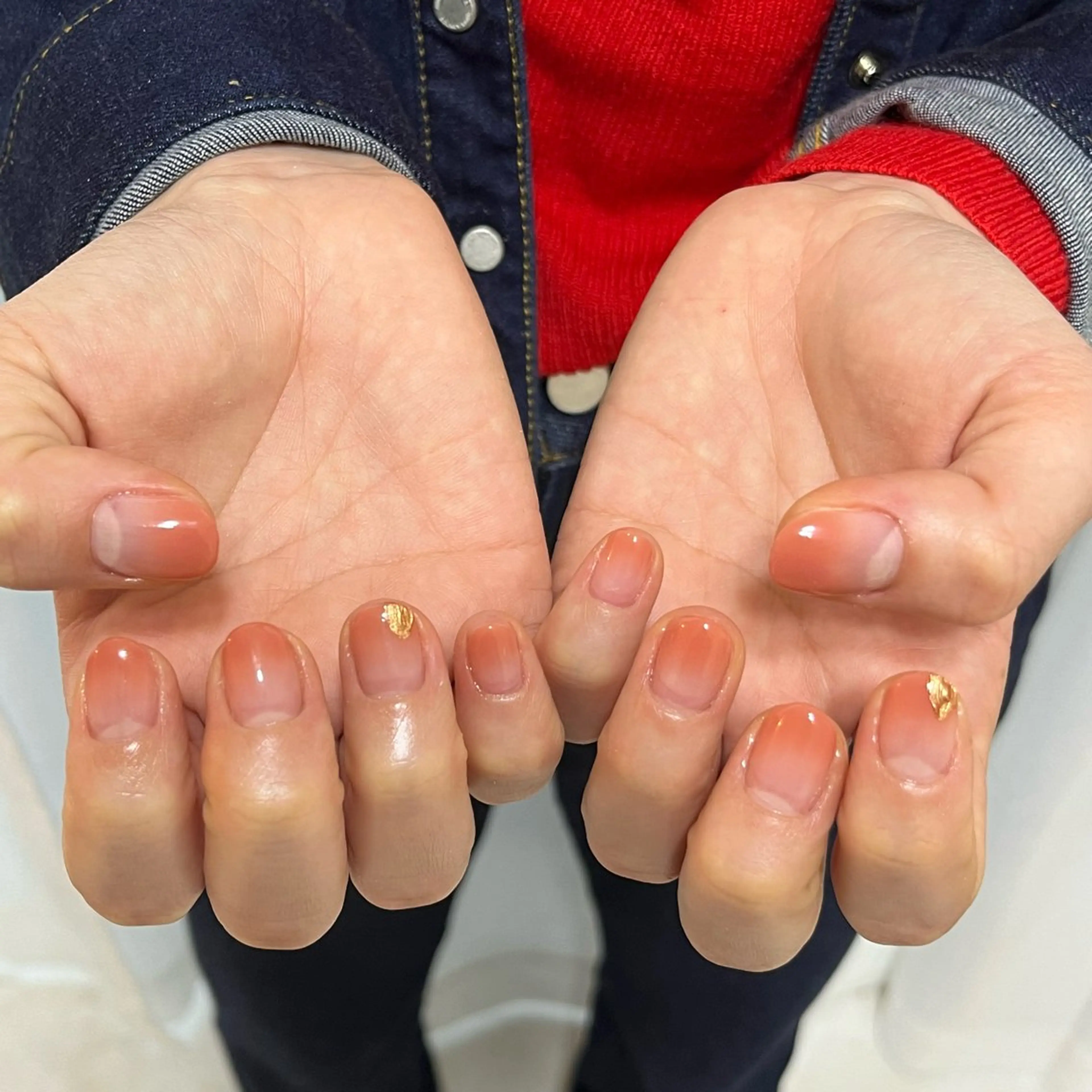 ネイル グラデーション オフィスネイル ハンドネイル Bianca TORII🌞のネイルデザイン