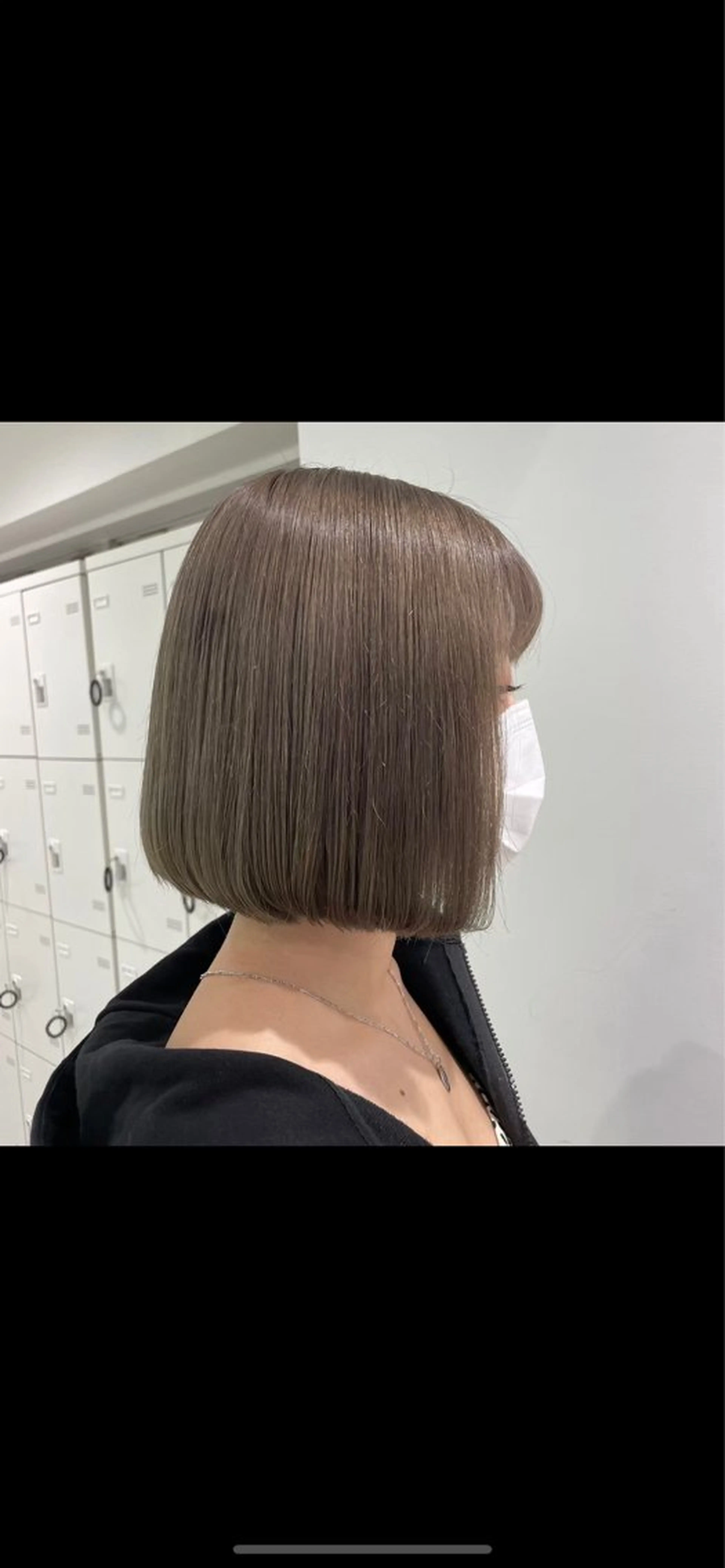 ミディアム トレンド韓国暖色 ♡momo♡のヘアスタイル