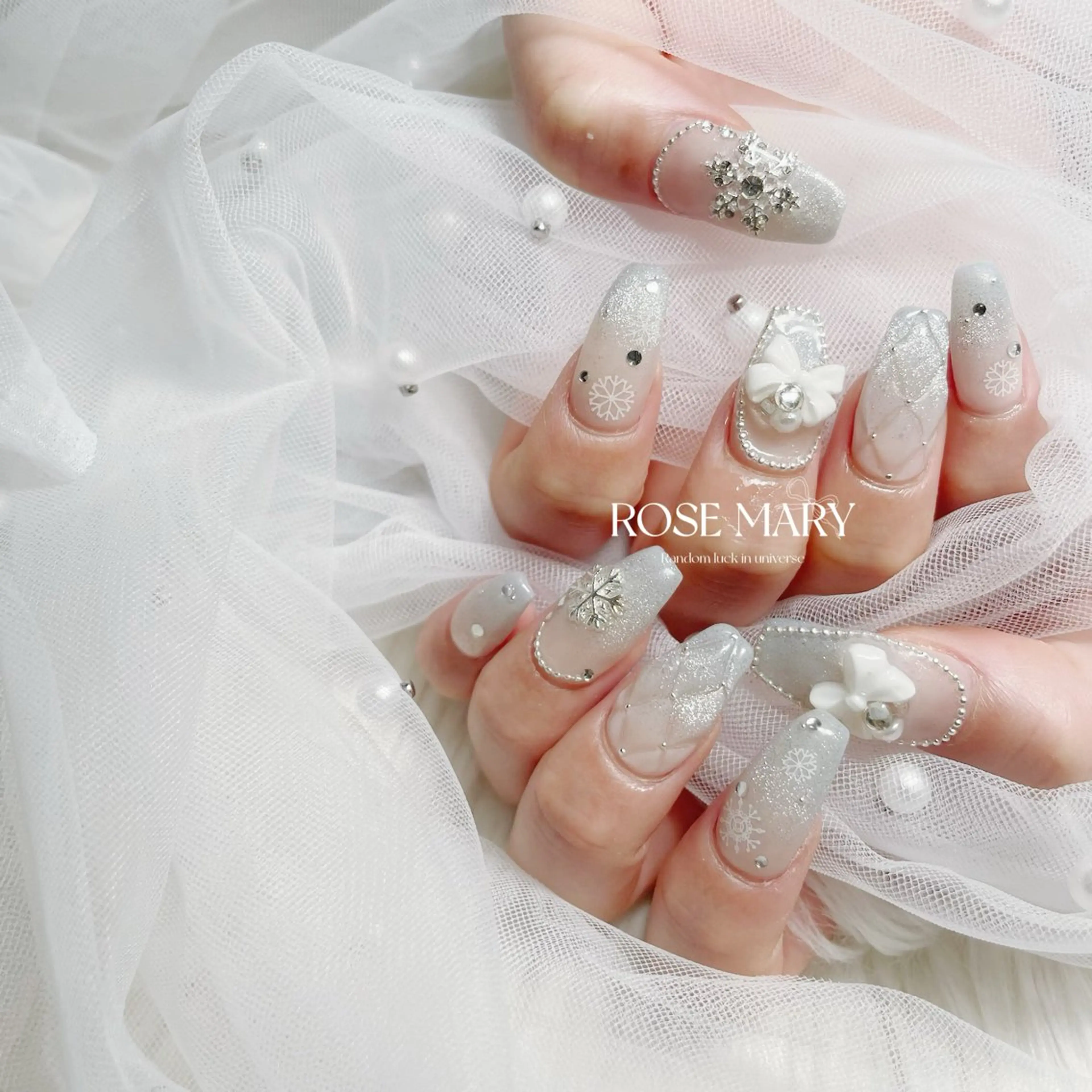 ネイル 持ち込み ハンドネイル ROSE・MARY 木村のネイルデザイン