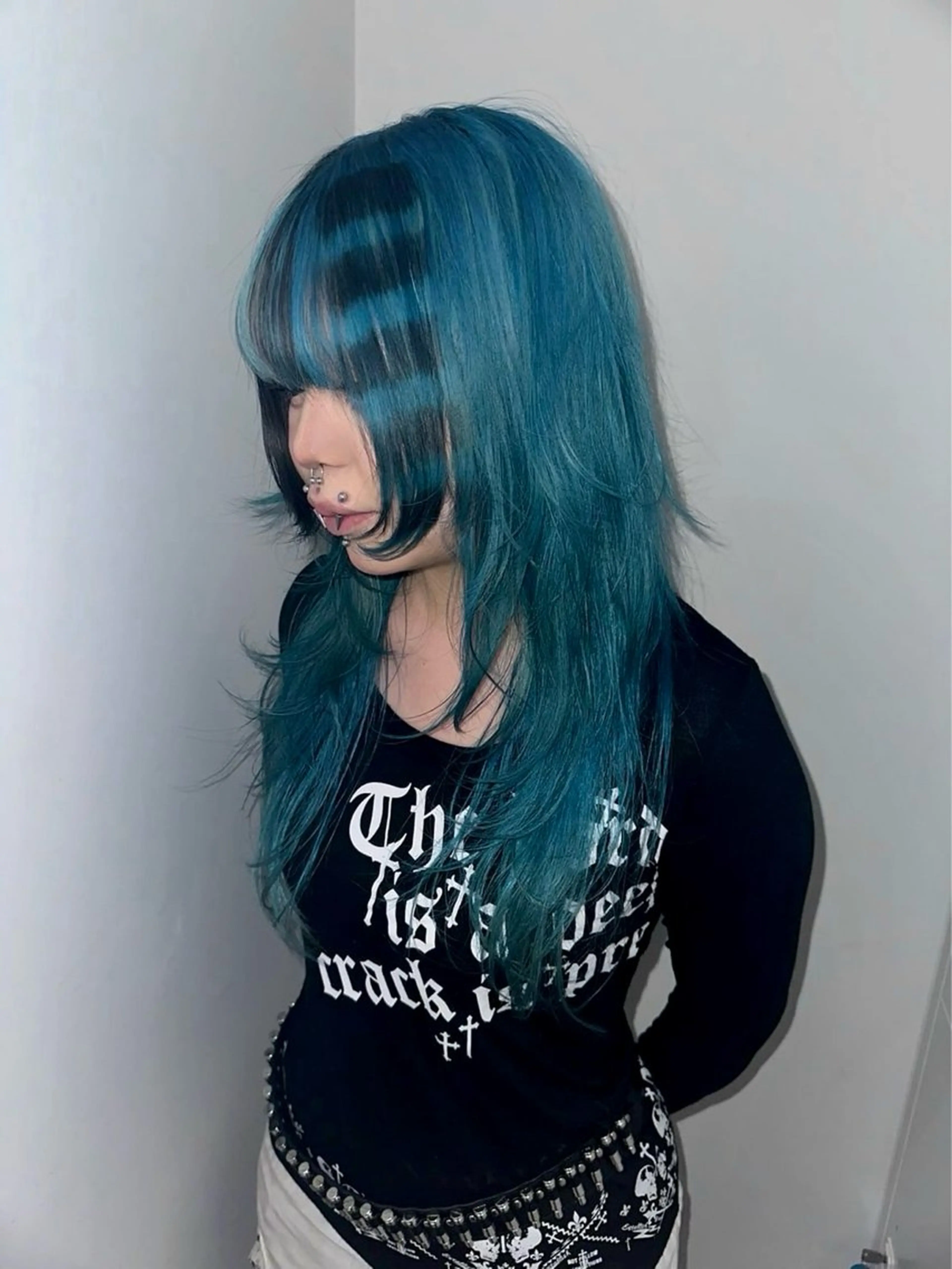 ロング カット ヘアカラー トリートメント ブリーチ・レイヤ ー特化🔥 ちかまるのヘアスタイル