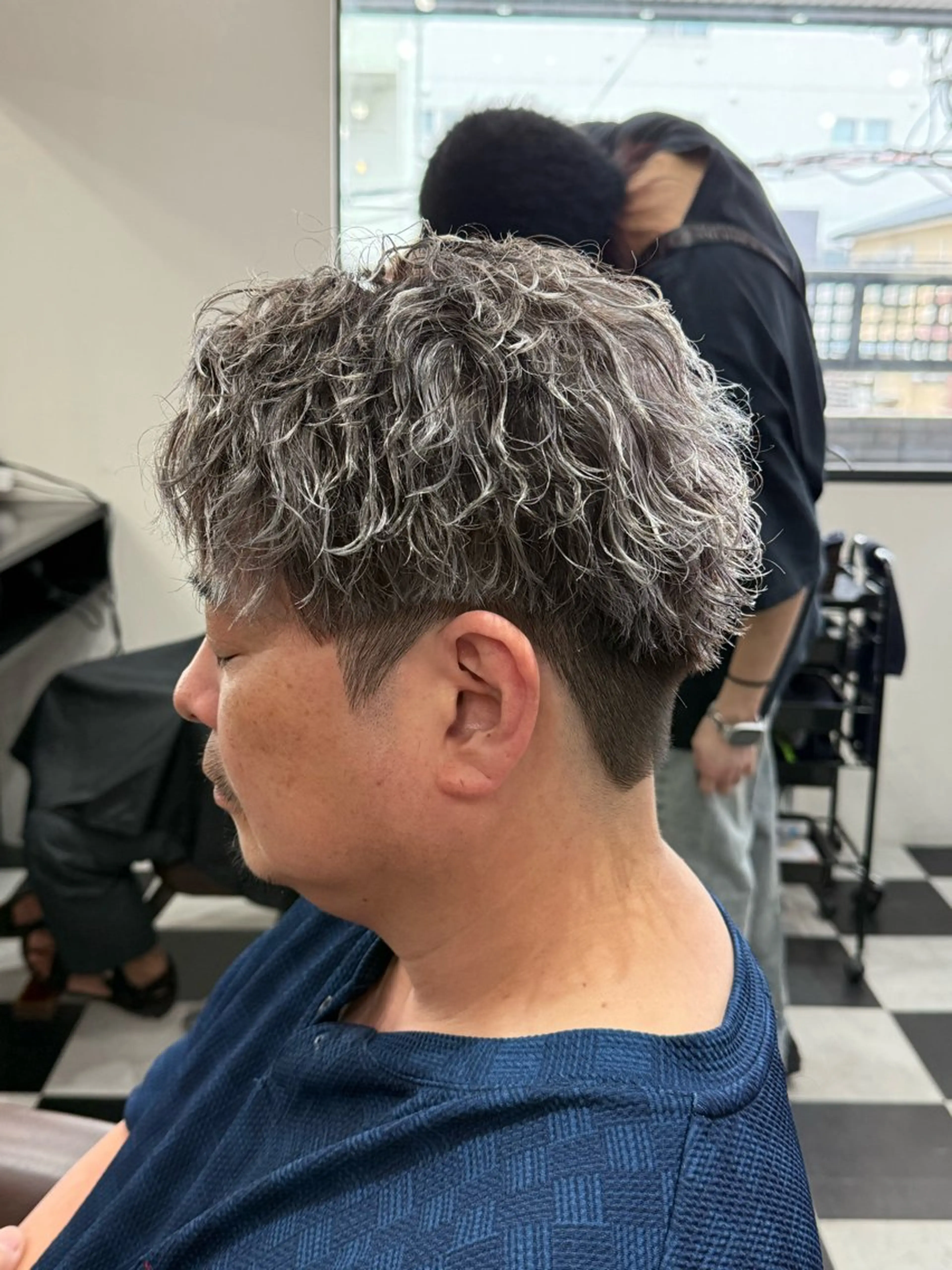 パーマ メンズ ヘアカラー パーマ joker所属・京都/伏見/メンズ/ 石田昂のヘアスタイル