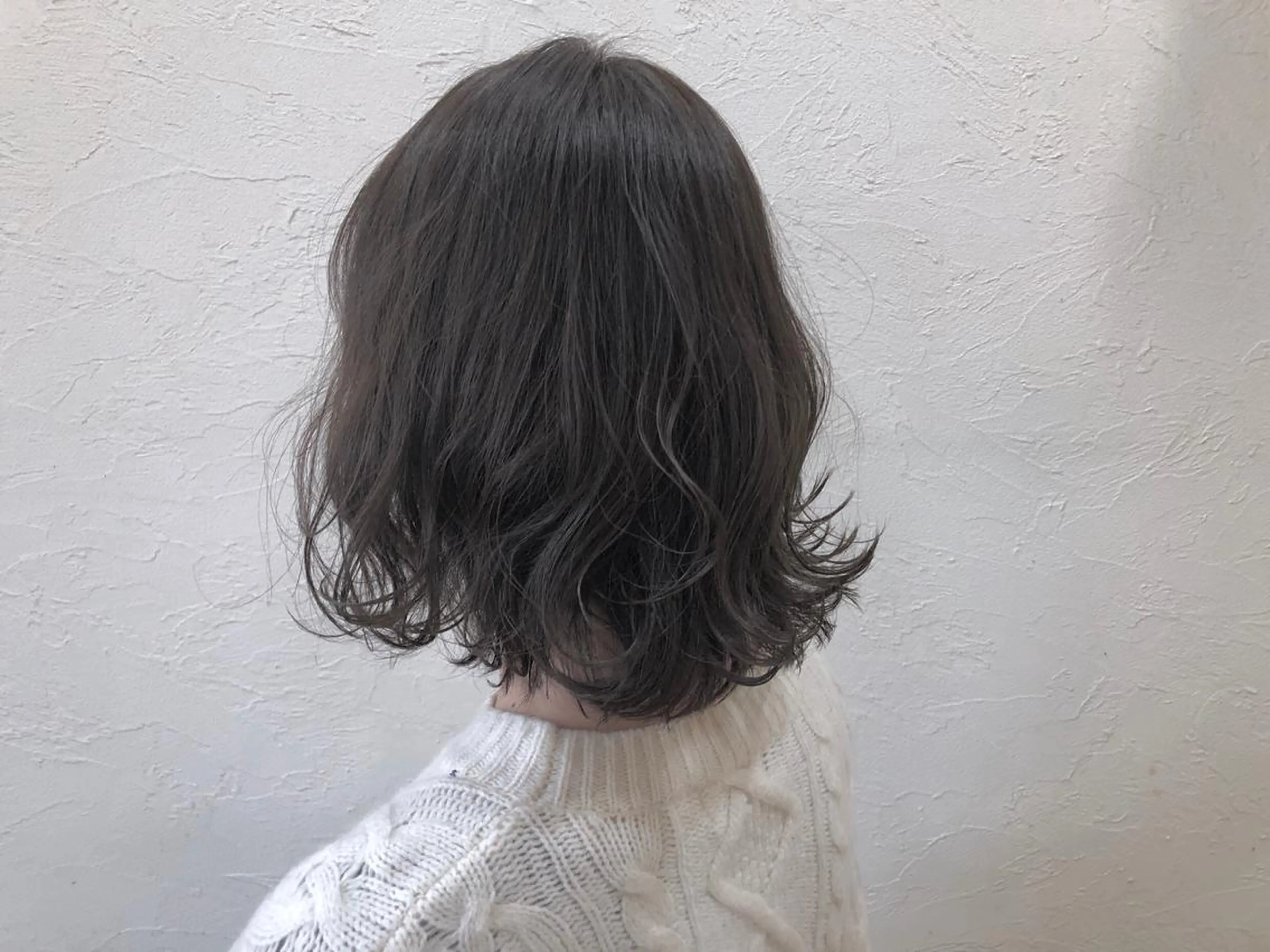 ミディアム カラー カット ヘアカラー トリートメント ENIF ヤマグチアツコのヘアスタイル